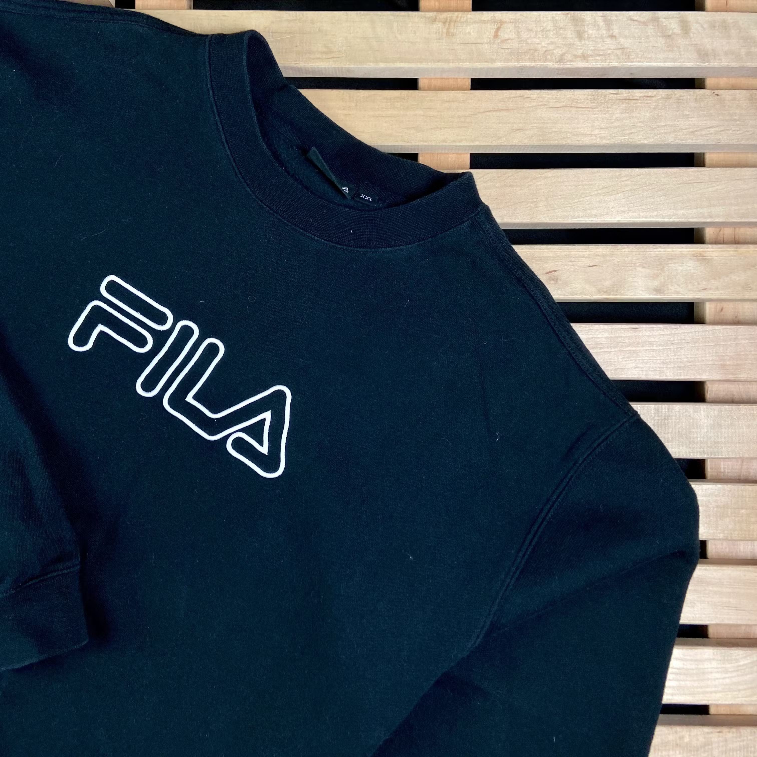 Fila × Vintage Mens Sweatshirt Fila Vintage Size XXL 2XL Size US XXL / EU 58 / 5 - 2 Thumbnail