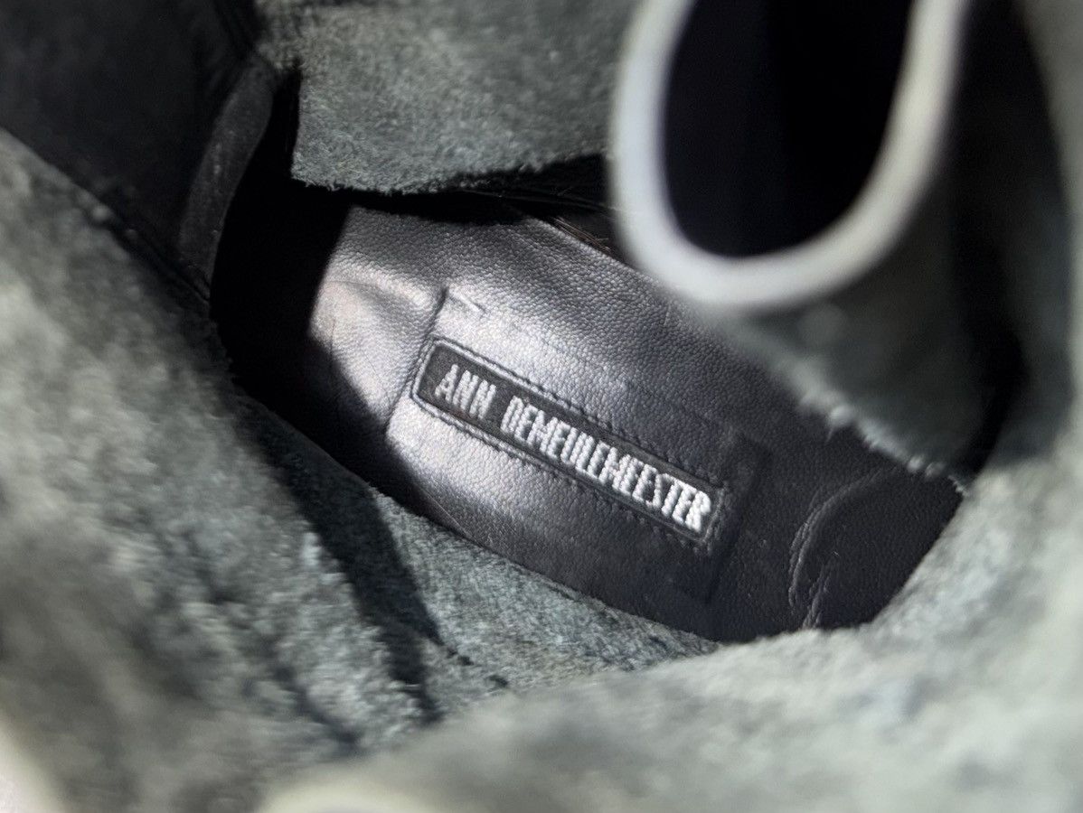 Ann Demeulemeester ANN DEMEULEMEESTER - VITELLO NERO COMBAT BOOTS Size US 8 / EU 41 - 10 Thumbnail