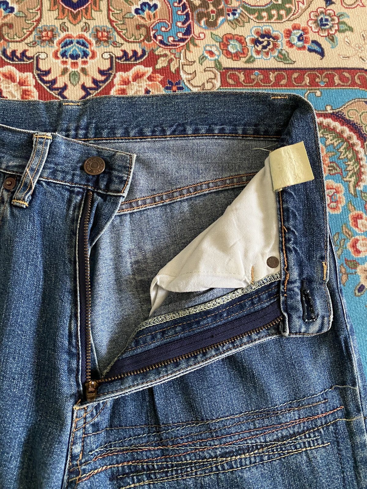 Hysteric Glamour × Japanese Brand Flare Hysteric Glamour Jeans Size US 28 / EU 44 - 10 Thumbnail