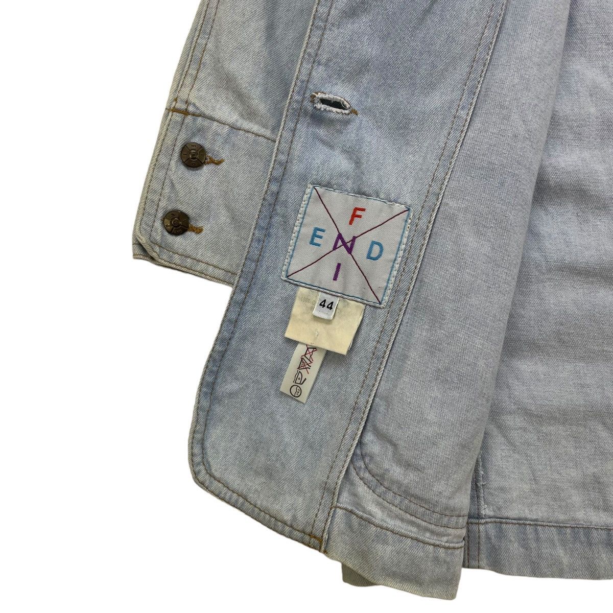 Fendi 🔥Vintage 80s Fendi Chore Jacket Size M / US 6-8 / IT 42-44 - 10 Thumbnail