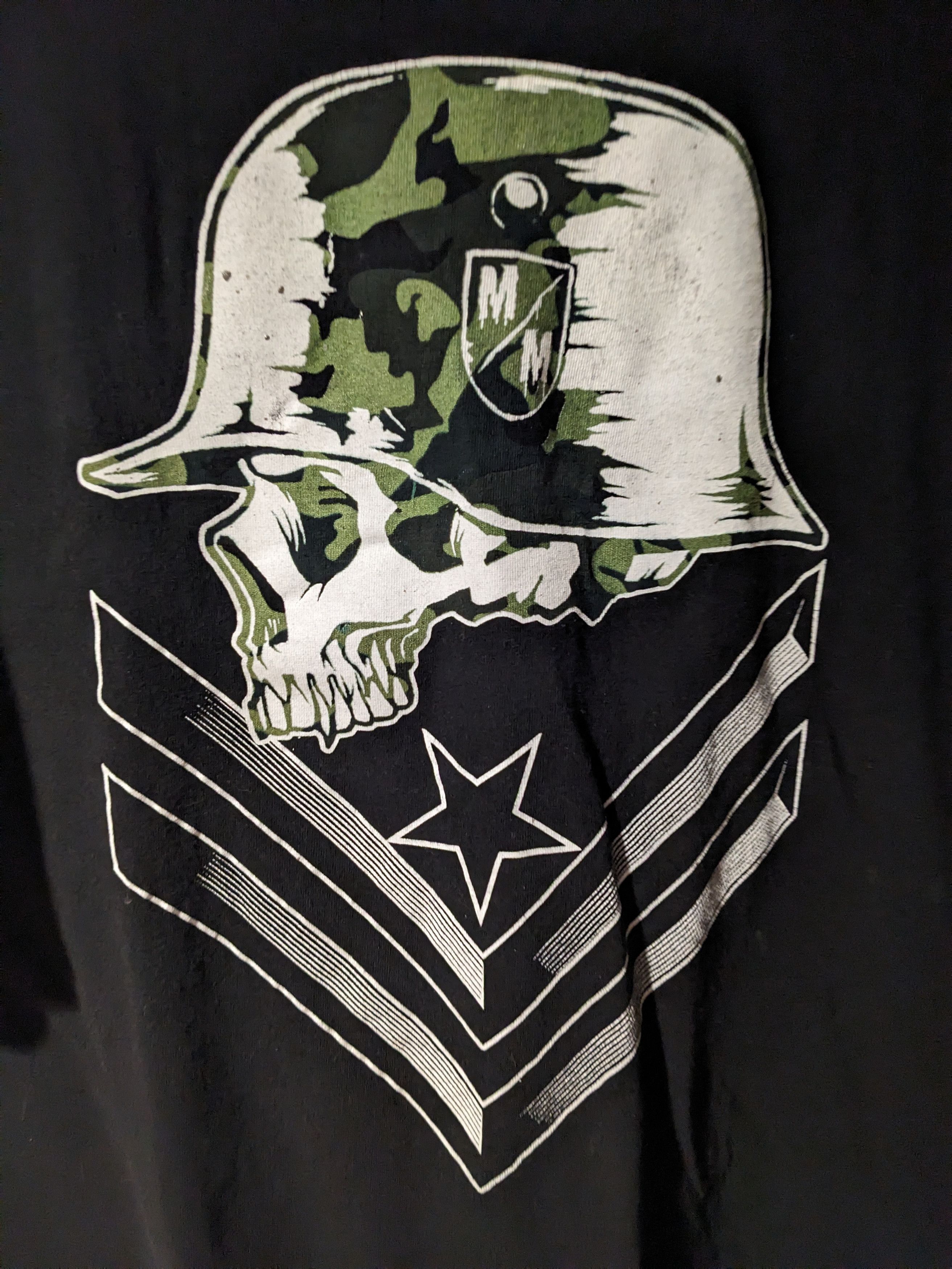 Metal Mulisha Vintage Y2K Metal Mulisha Skull Skateboard MMA XL T-Shirt Size US XL / EU 56 / 4 - 2 Thumbnail
