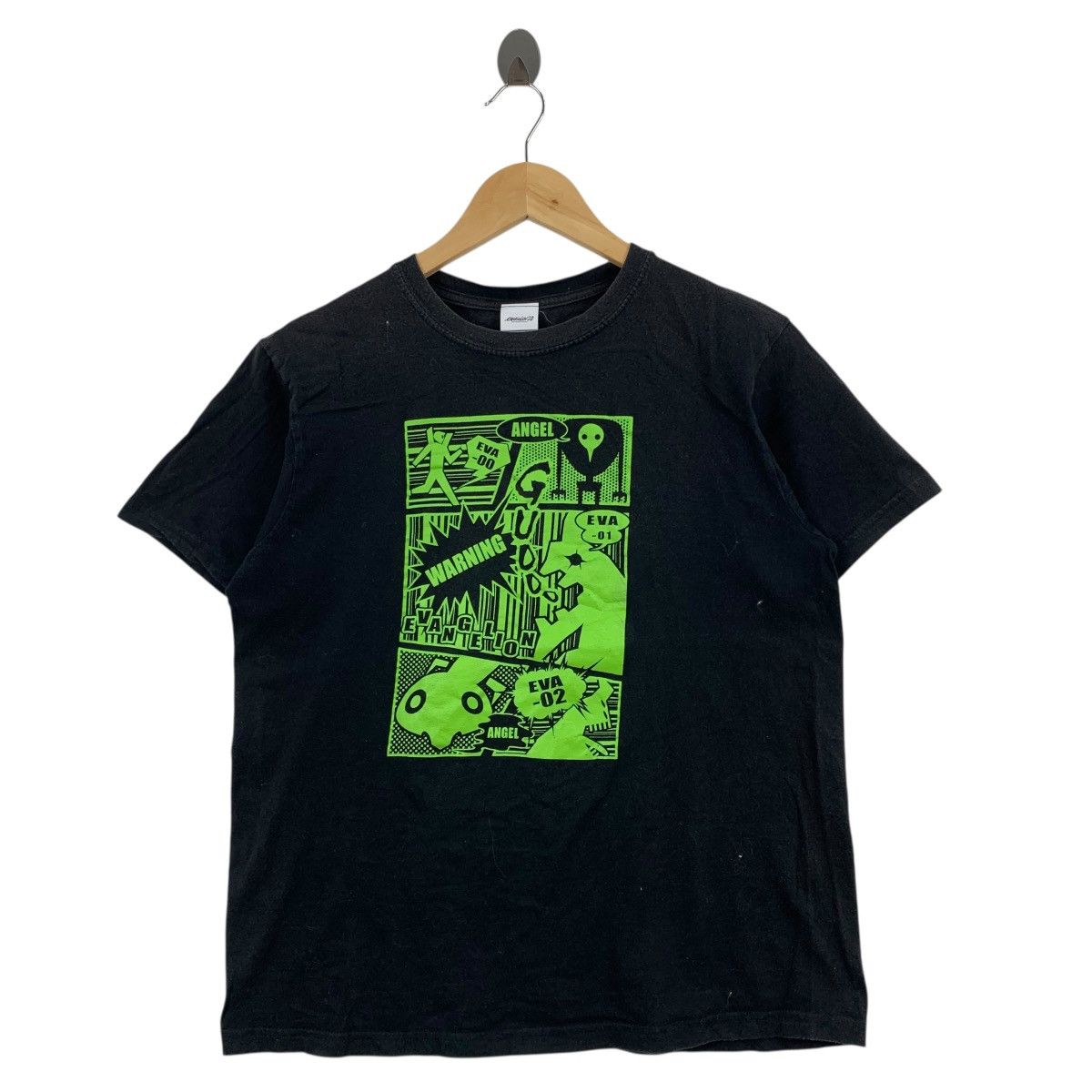 Vintage EVANGELION 2.0 Anime Shop Japan Short Sleeve Tshirt Size US S / EU 44-46 / 1 - 1 Thumbnail