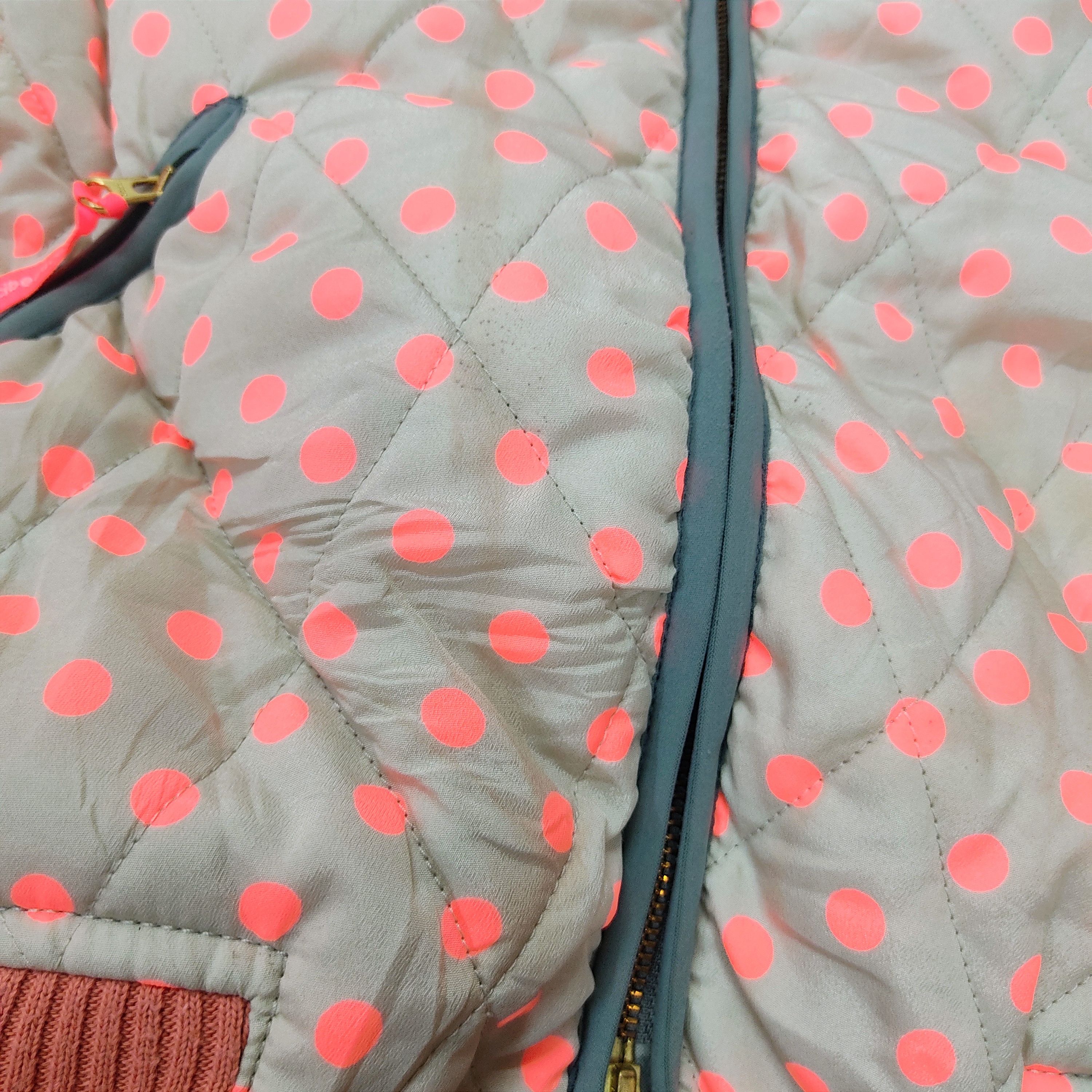 Issey Miyake MERCIBEAUCOUP Polkadots Quilted Jacket Size L / US 10 / IT 46 - 14 Thumbnail