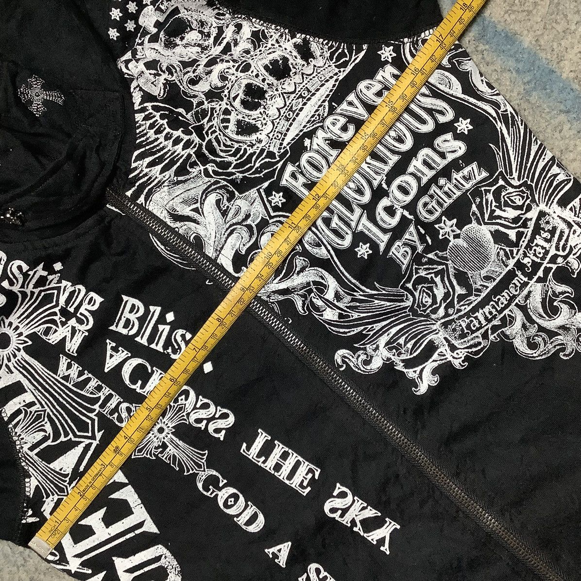 14th Addiction × KMRii × Seditionaries Vintage Bondage Style Glitz Affliction Japanese Brand Size US M / EU 48-50 / 2 - 19 Thumbnail