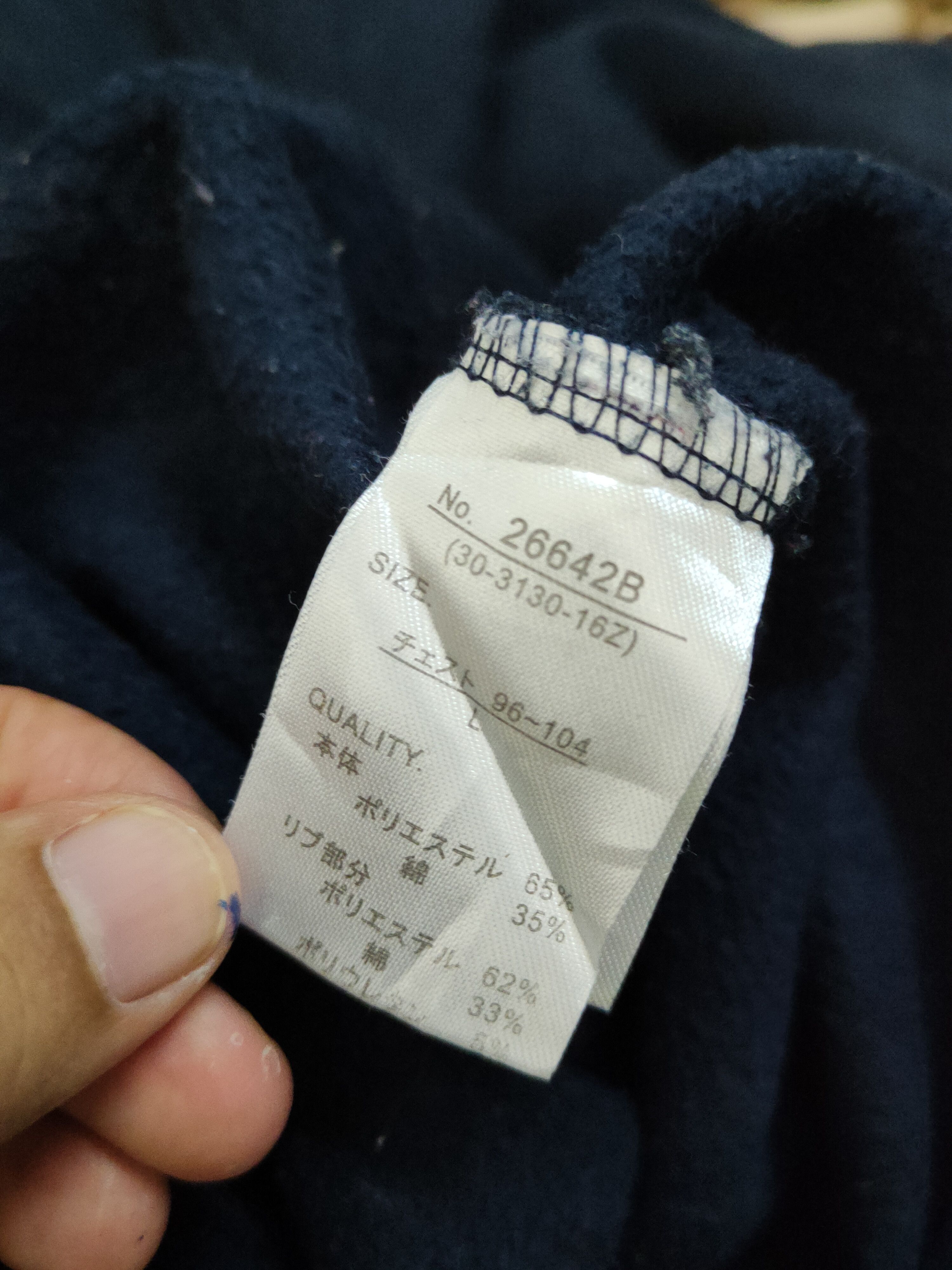 Japanese Brand × Vintage Thruxton Navy Sweatshirts #W1552 Size US M / EU 48-50 / 2 - 12 Thumbnail