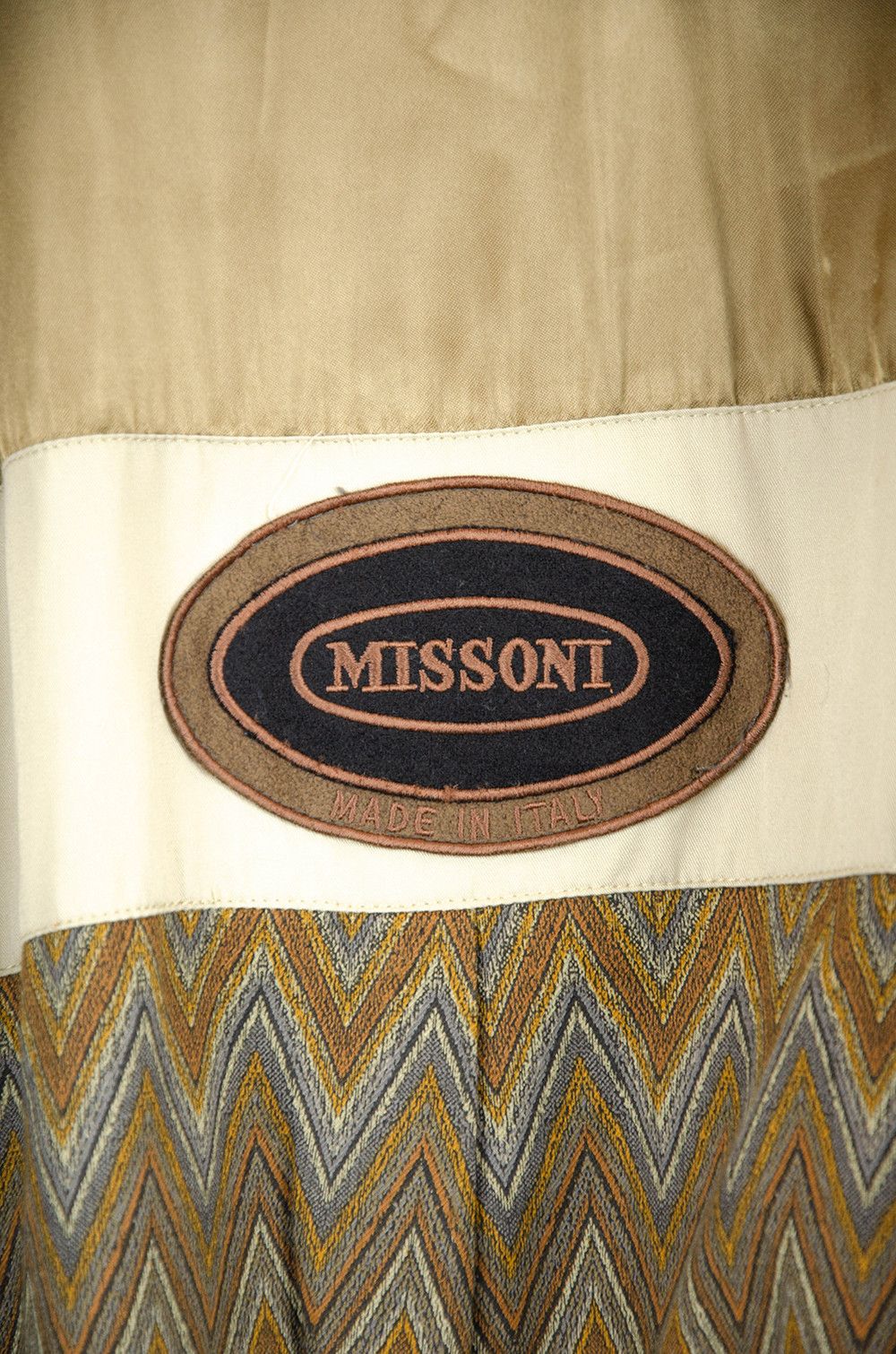 Herno Missoni Double Breasted Trench Coat Beige - Size 52R Size US L / EU 52-54 / 3 - 10 Thumbnail