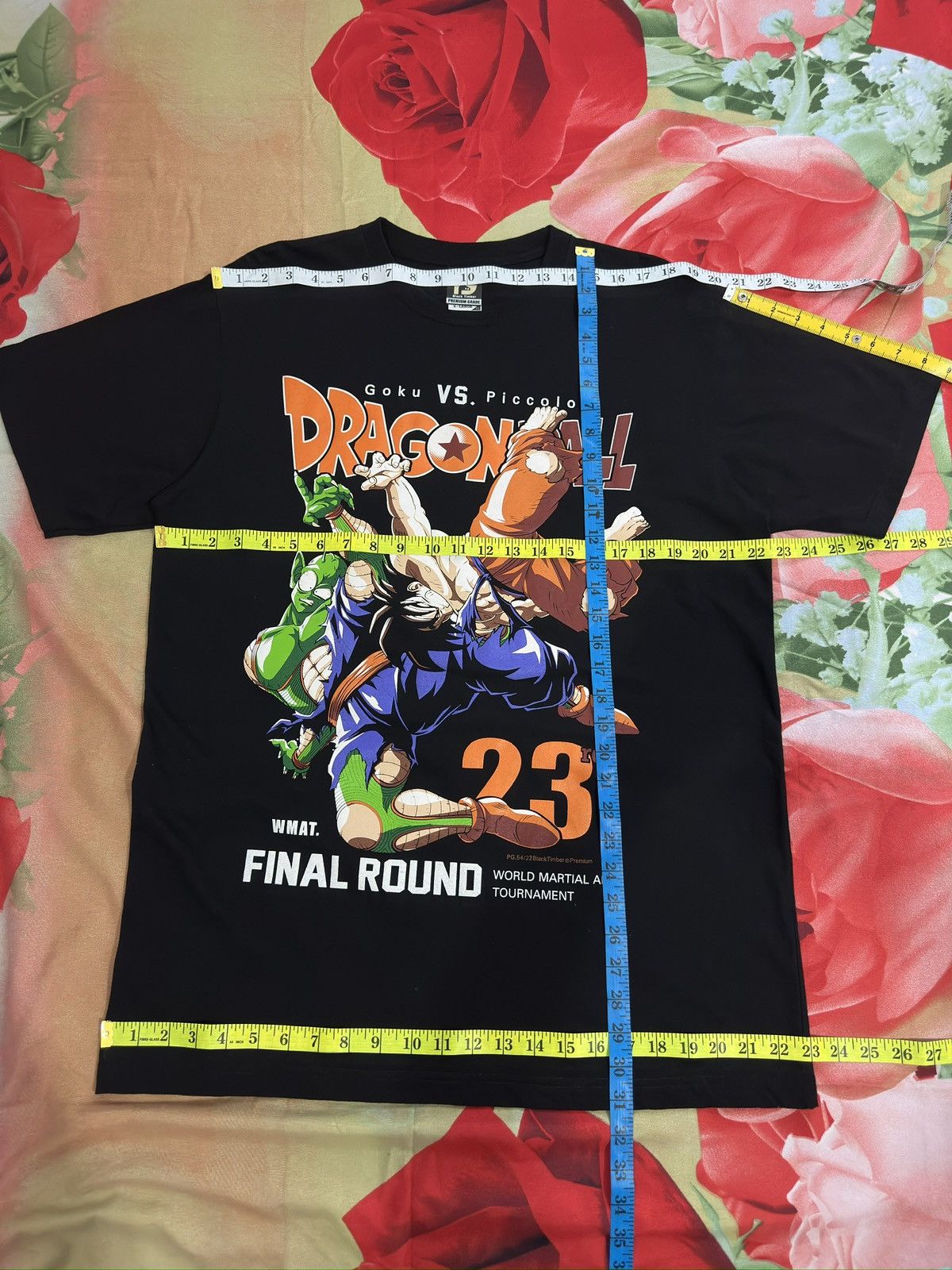 Anime Dragonball Z Goku vs Piccolo Black Timber Tshirt A177 Size US M / EU 48-50 / 2 - 5 Thumbnail