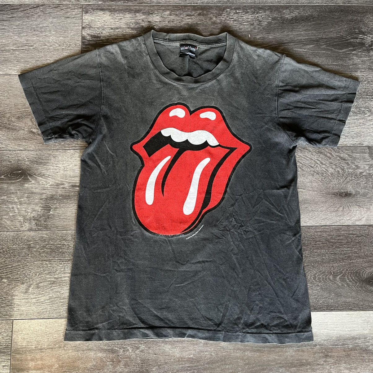 The Rolling Stones Vintage The Rolling Stones Wall of Fame Withstand Band Tee Size US M / EU 48-50 / 2 - 1 Thumbnail