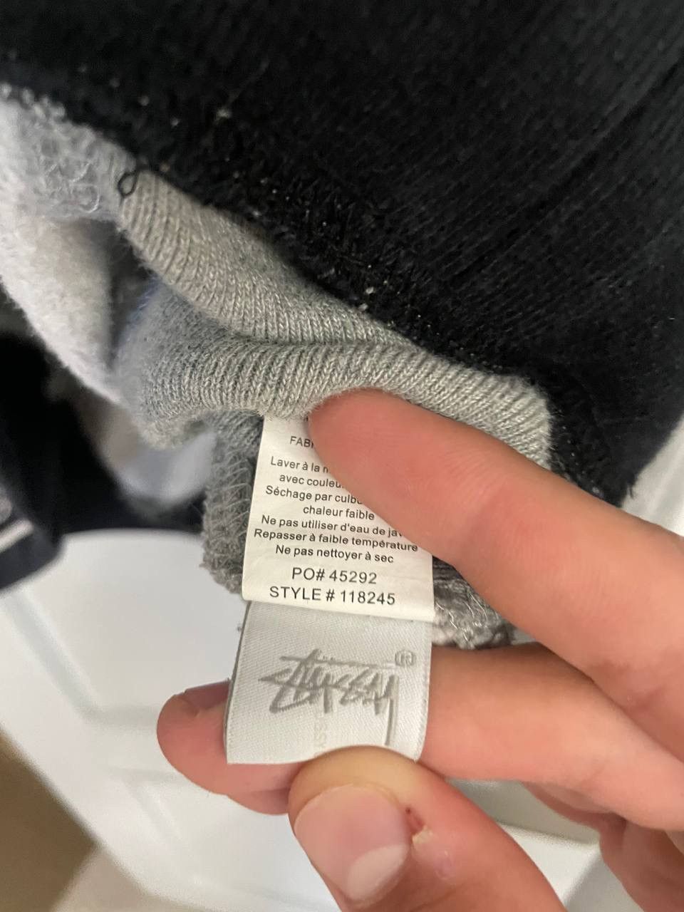Stussy Stussy Grey Streetwear Hoodie Size US M / EU 48-50 / 2 - 4 Thumbnail
