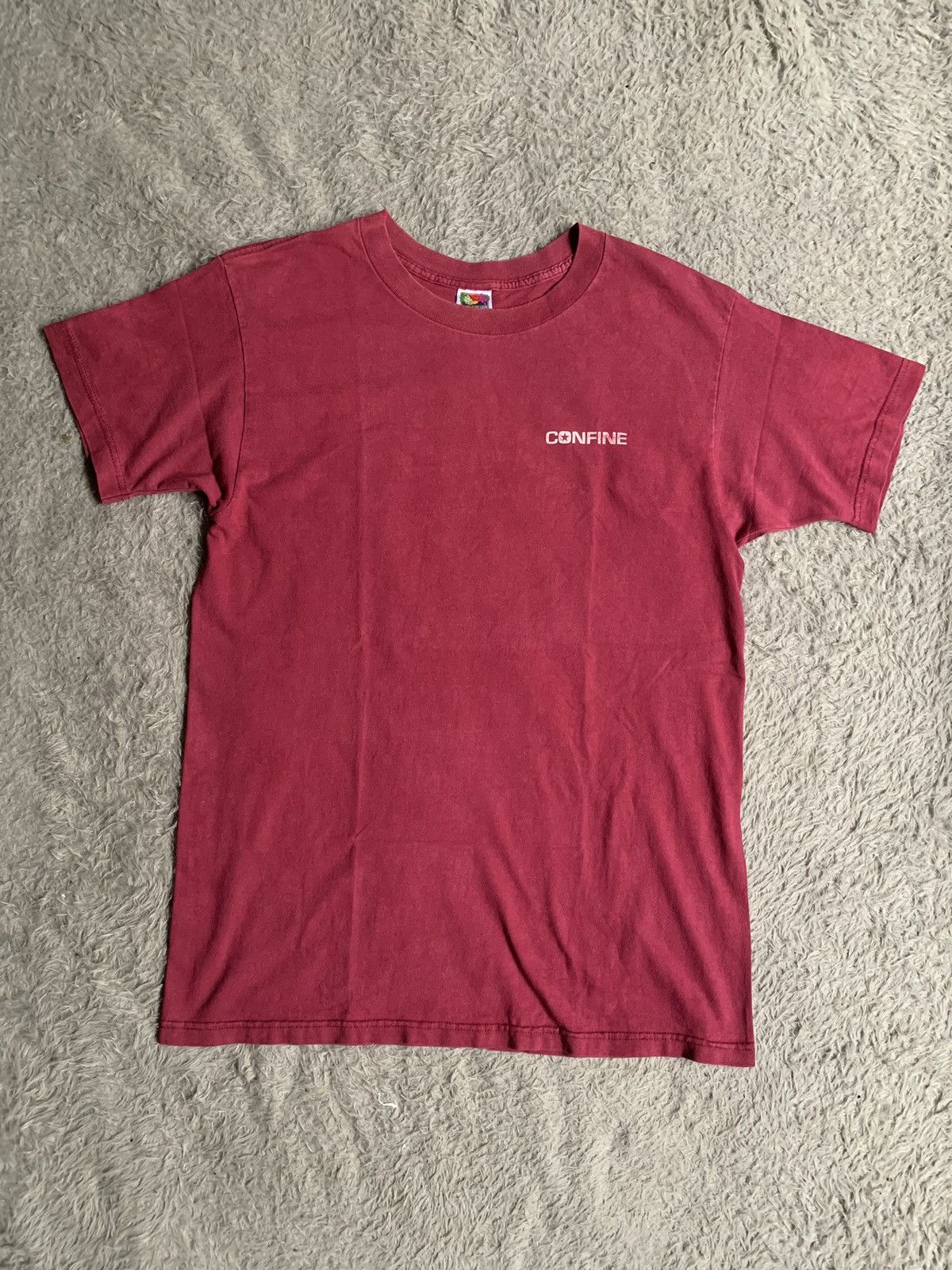 Band Tees Vintage 90s Very Rare Confine Straight Edge Hardcore Tee Size US L / EU 52-54 / 3 - 1 Thumbnail