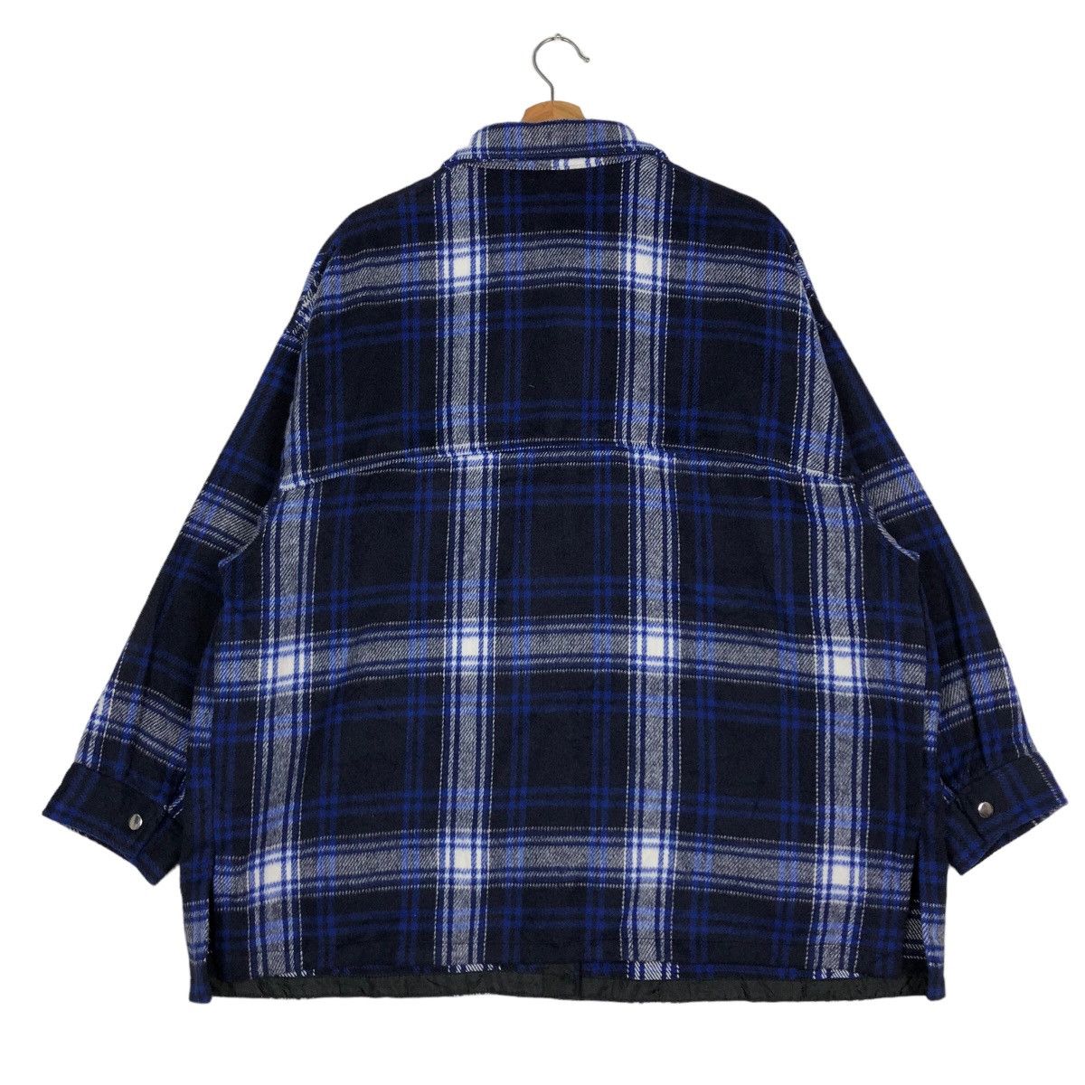 Flannel 🔥90’s Chore Divided Flannel Jacket Tartan Design Big Size Size US XL / EU 56 / 4 - 8 Thumbnail