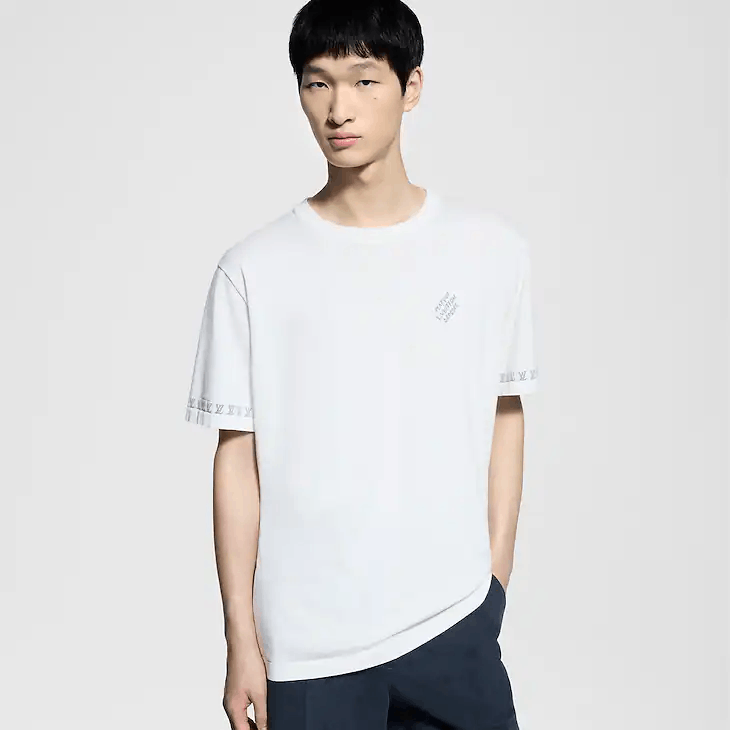 Louis Vuitton Short-Sleeved Cotton Crewneck Size US S / EU 44-46 / 1 - 2 Thumbnail