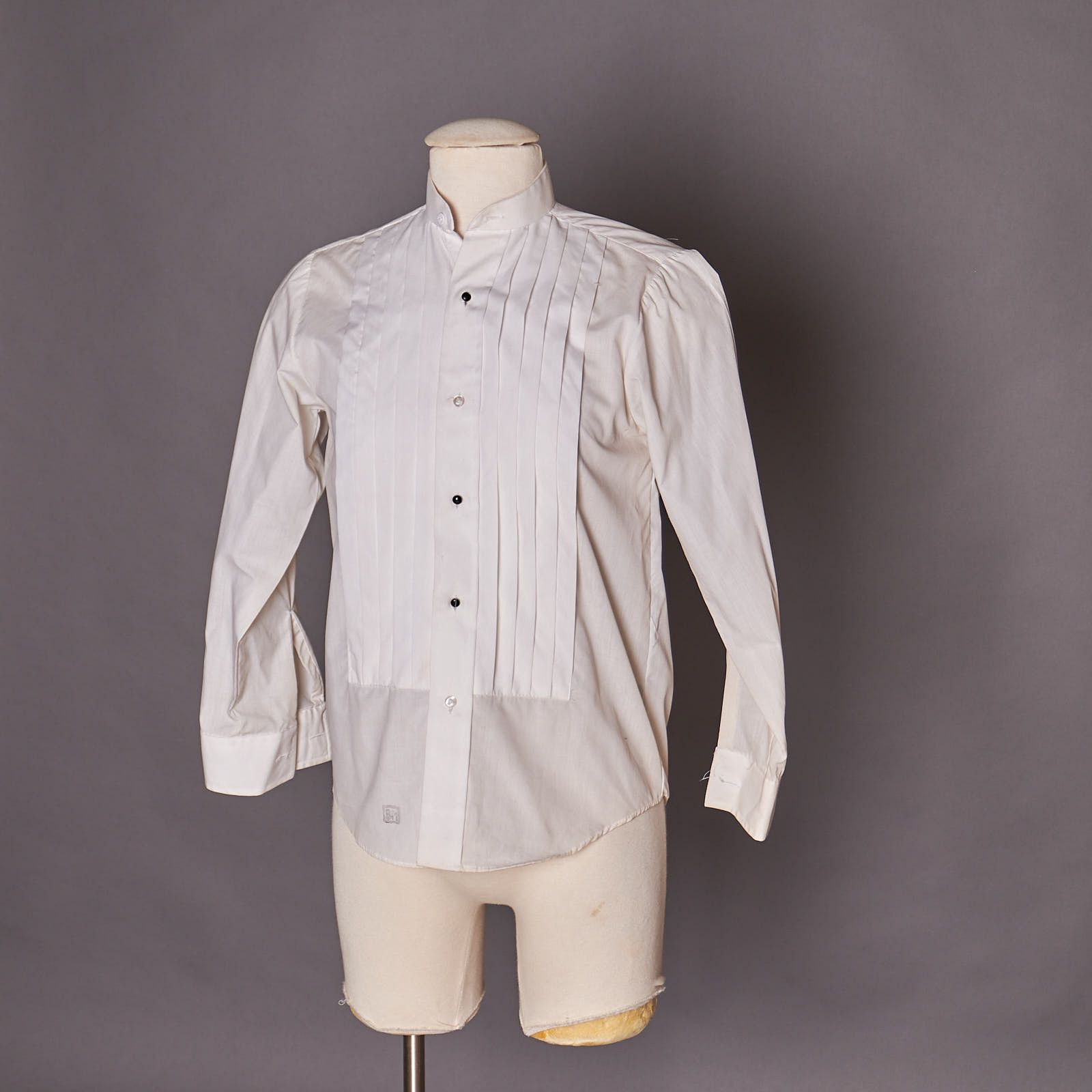 Vintage 1970s Lord West Tuxedo Button Up Shirt Size US XS / EU 42 / 0 - 1 Thumbnail