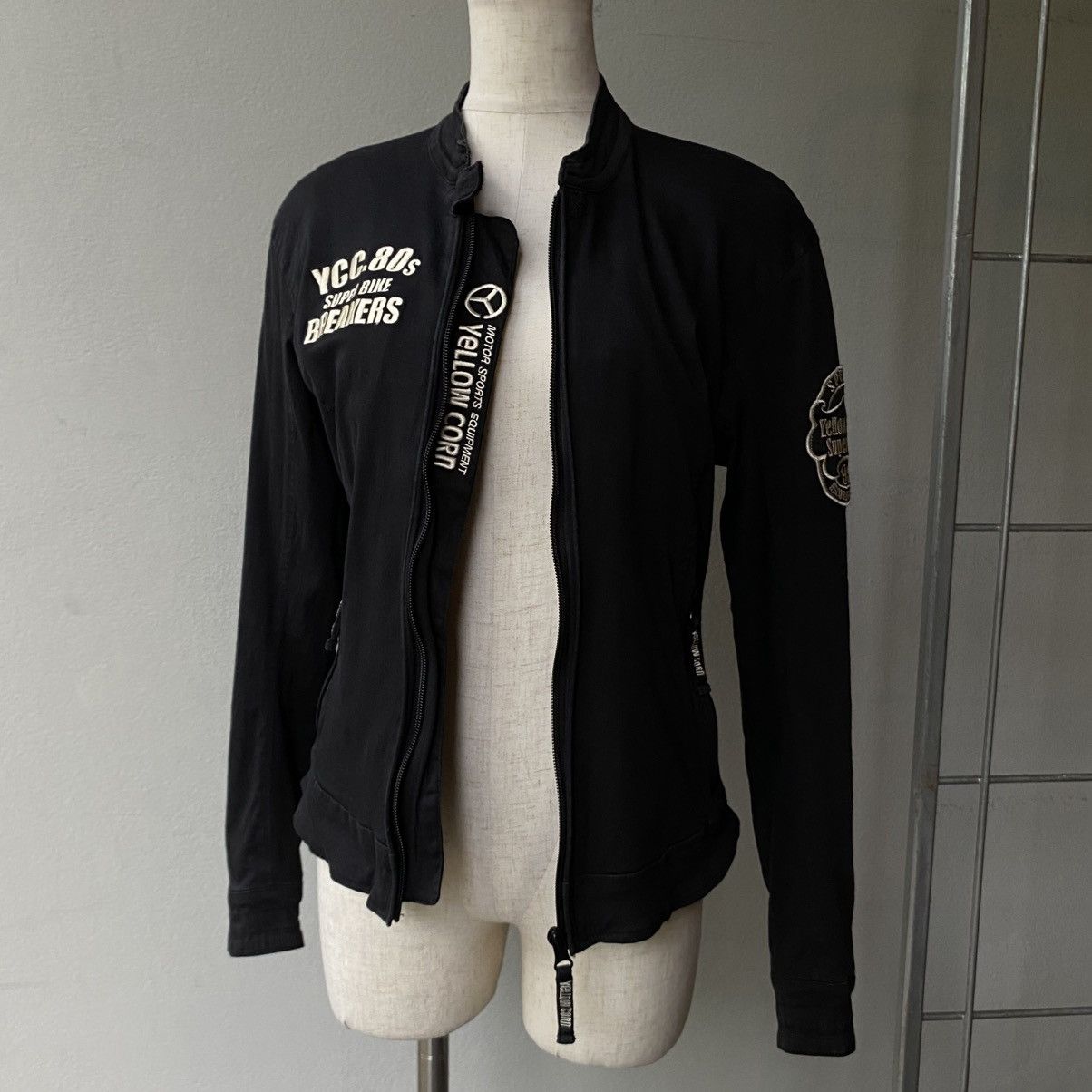 YELLOW CORN YELLOW CORN Black Super Bike Jacket Size M / US 6-8 / IT 42-44 - 24 Thumbnail