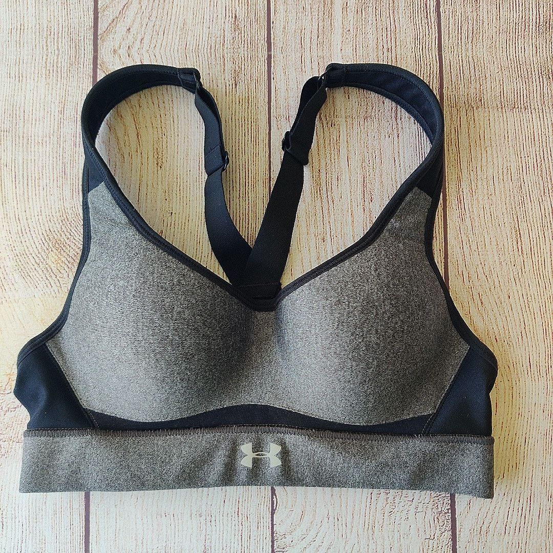 Under Armour HeatGear high impact racerback sports bra 32A Size ONE SIZE - 5 Thumbnail