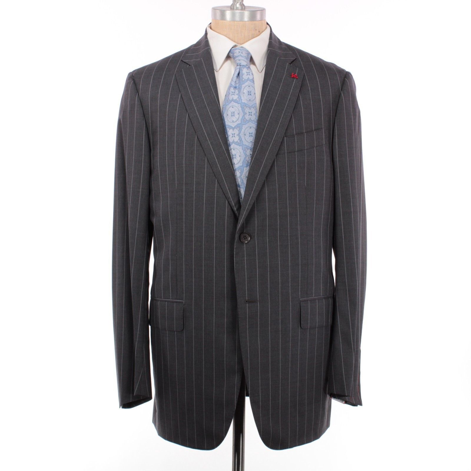 Isaia isaia Suit Size US 44 Long in Gray Size 44R - 1 Thumbnail