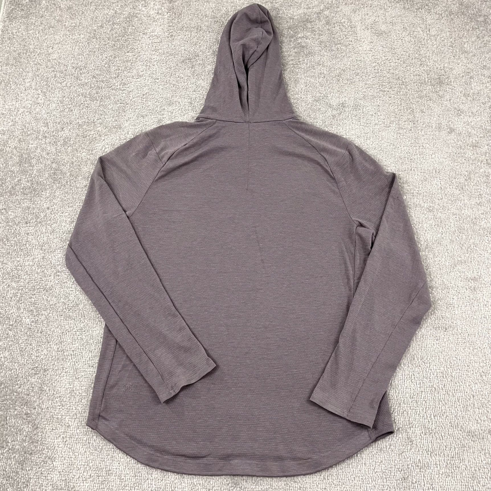 Lululemon Lululemon Conflux Pullover Hoodie Mens Medium Graphite Purple Office Travel Gym Size US M / EU 48-50 / 2 - 2 Thumbnail