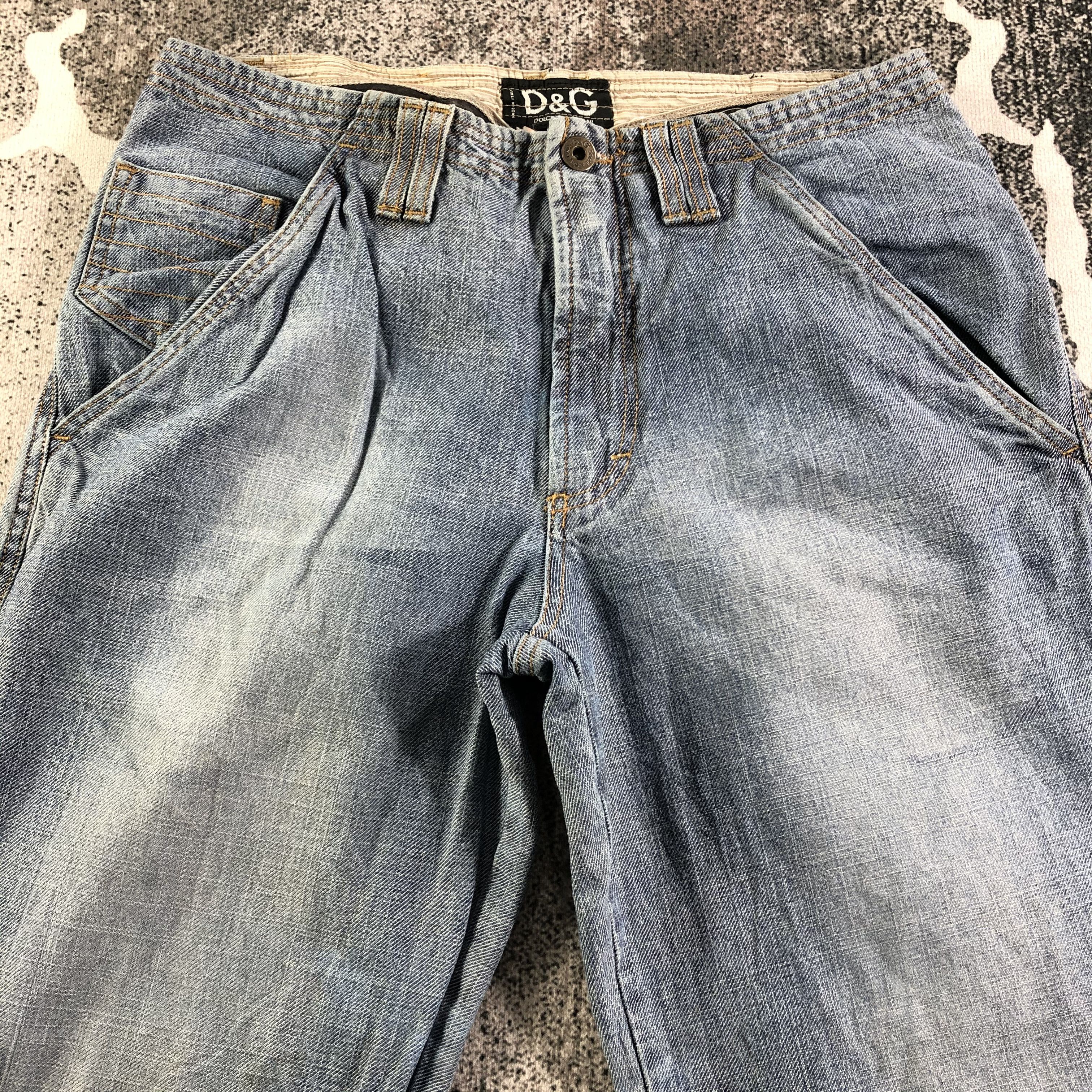 Dolce & Gabbana Dolce & Gabbana Jeans Medium Wash Denim KJ2232 Size US 30 / EU 46 - 3 Thumbnail