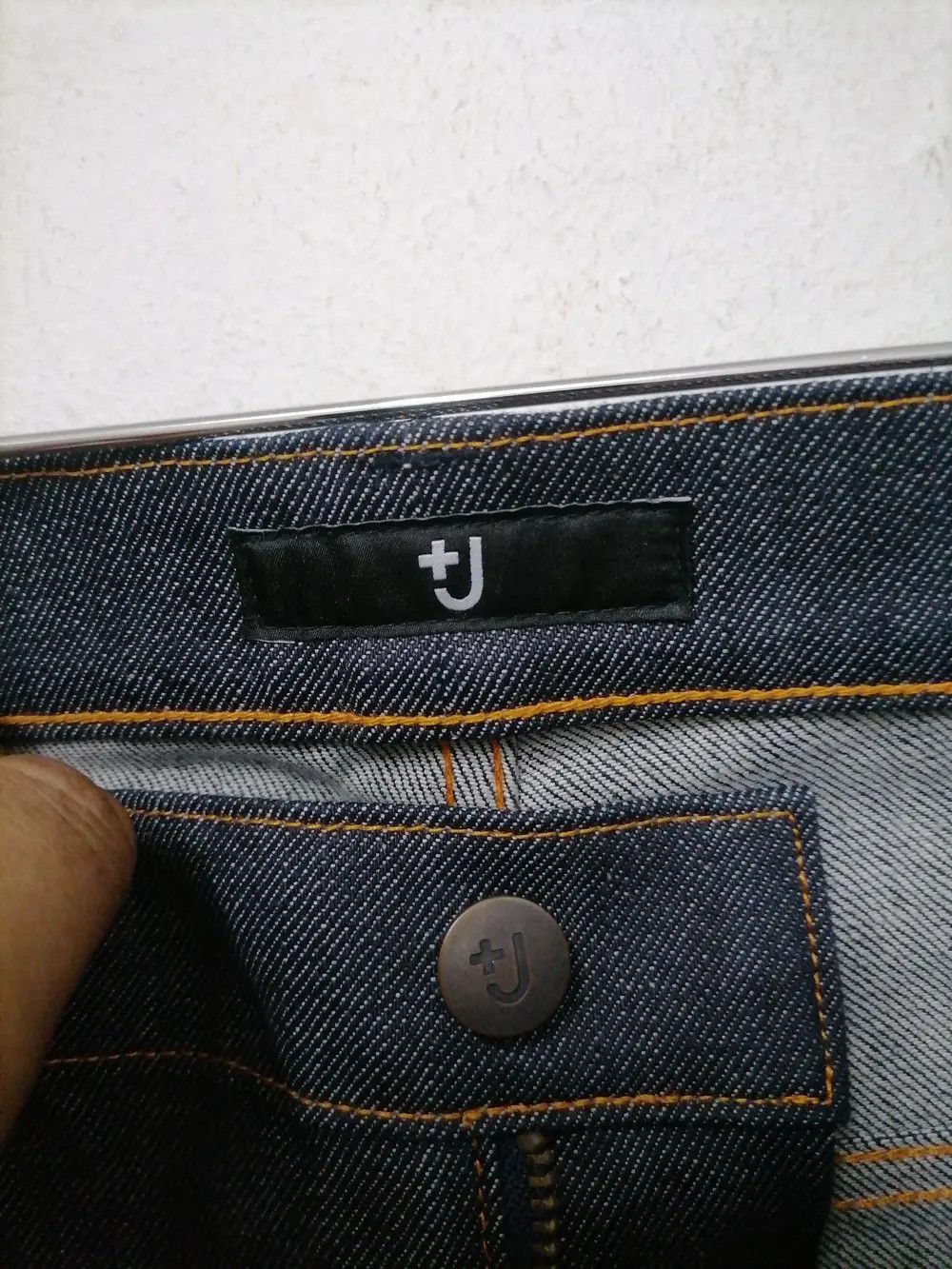 If Six Was Nine × Japanese Brand × Jil Sander Jil Sander X Uniqlo Selvedge Denim Jeans Size US 33 - 7 Thumbnail