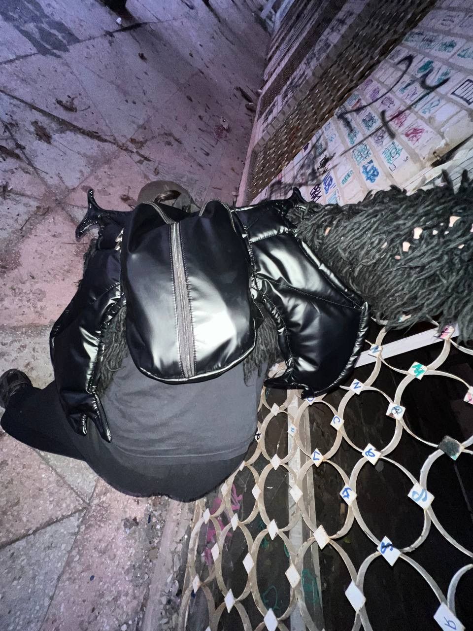 Japanese Brand Archival Bat Wing Custom Undercov Style Avantgarde Bag Opium Size ONE SIZE - 6 Thumbnail