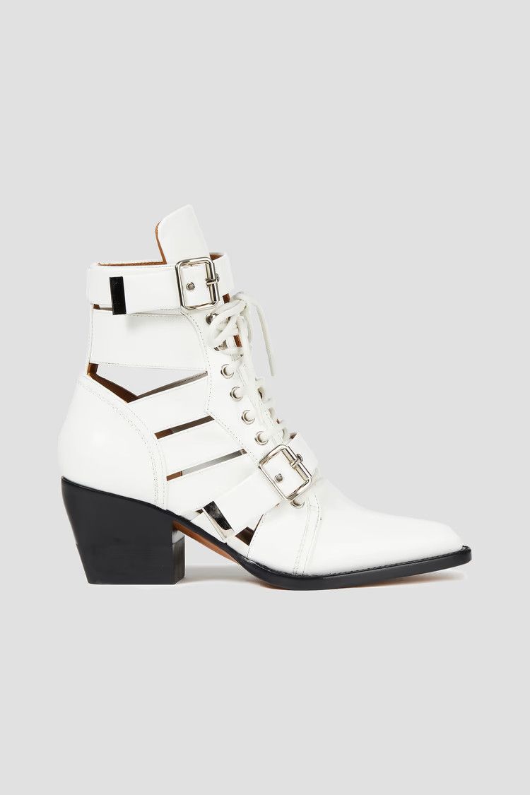 o1y0825 Ankle Boots in White