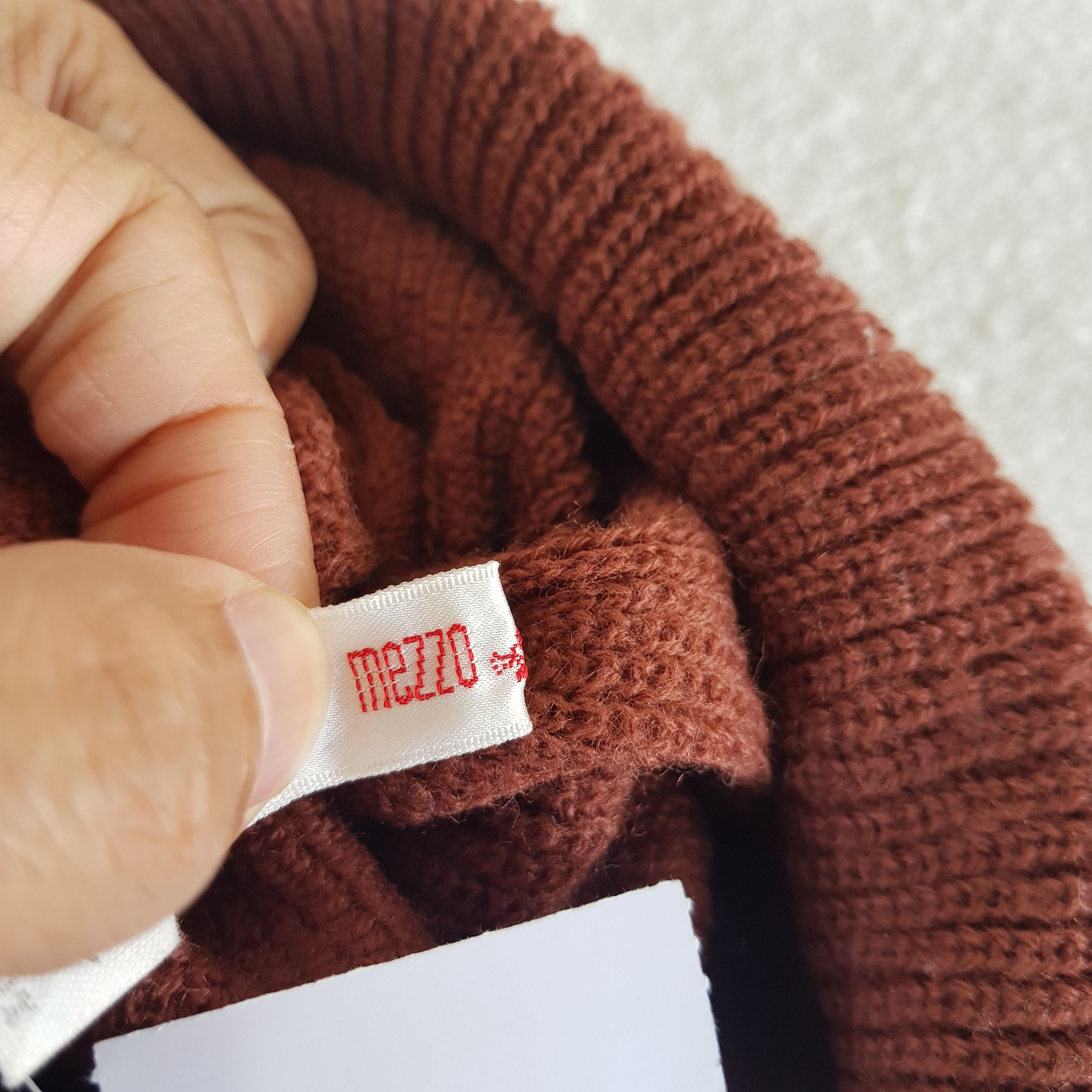 Japanese Brand Vintage Mezzo Piano Beanie Ribbed Knit Snow Caps Hats. Size ONE SIZE - 9 Thumbnail