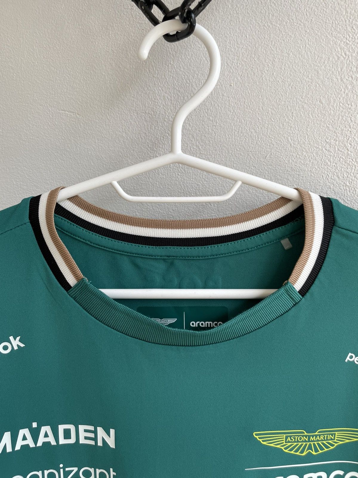 Formula 1 Aston Martin F1 Team Fernando Alonso #14 Aramco T-Shirt Tee Size US L / EU 52-54 / 3 - 19 Thumbnail