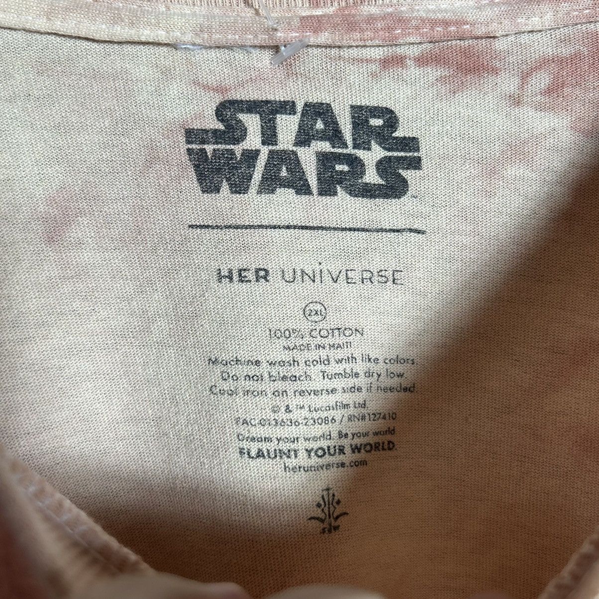 Star Wars Star Wars Jar Jar Binks Tie-Dye Tshirt Size US XXL / EU 58 / 5 - 4 Thumbnail