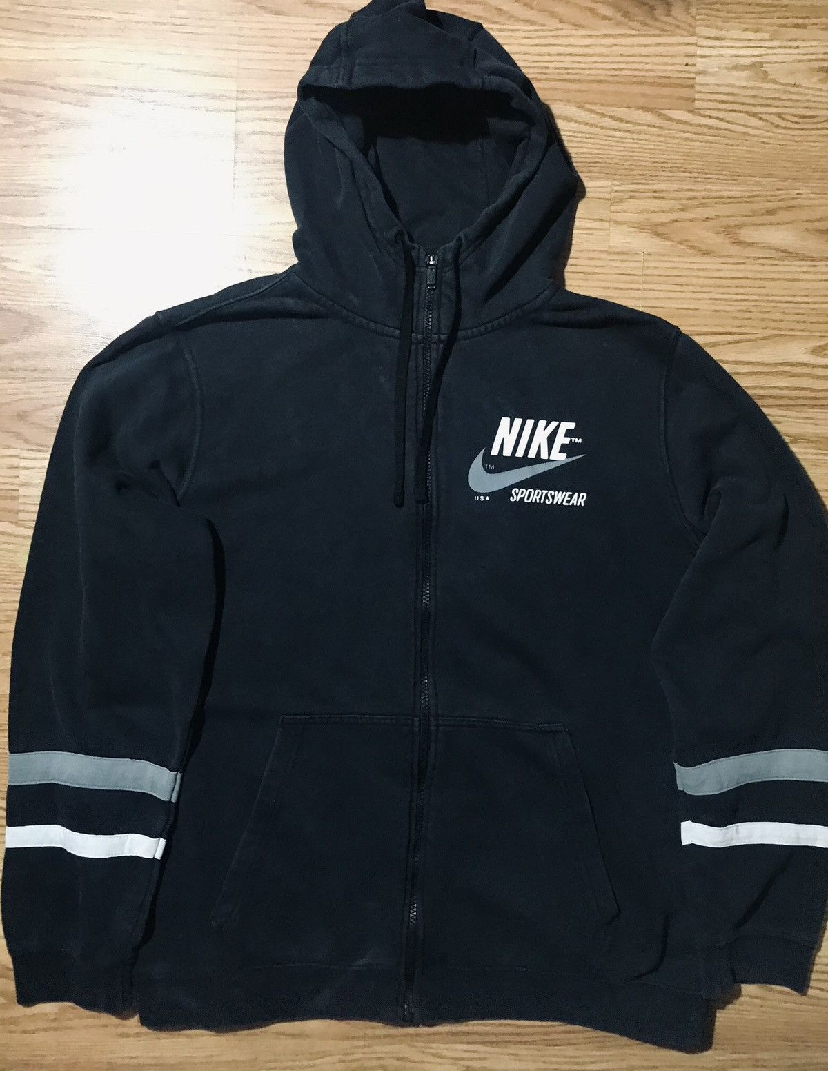 ★関税込★Supreme x Nike Half Zip Hooded Sweatshirt Black★ Supreme Nike Half Zip Hooded Sweatshirt Size Large Black
