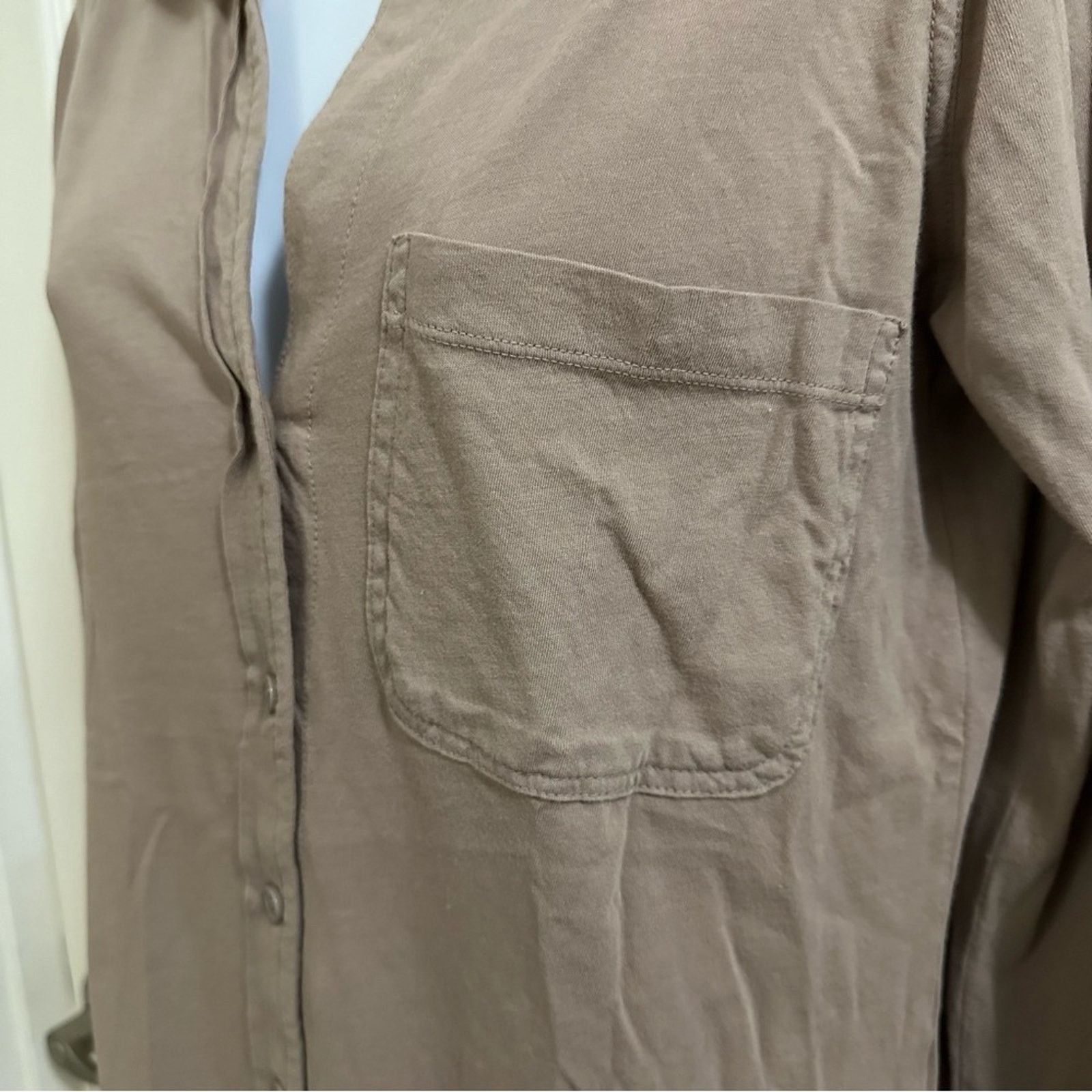 Other BOBI Los Angeles Button Down Collared Pocket T-Shirt, Small Size S / US 4 / IT 40 - 2 Thumbnail