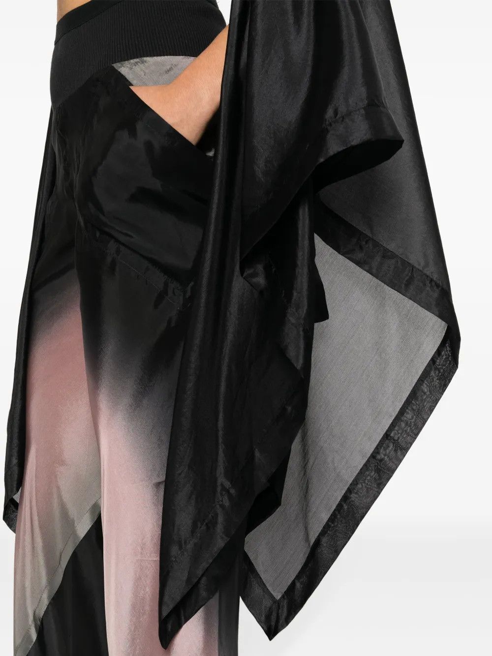 Rick Owens o1y0126 Crop Top in Black Size M / US 6-8 / IT 42-44 - 4 Thumbnail