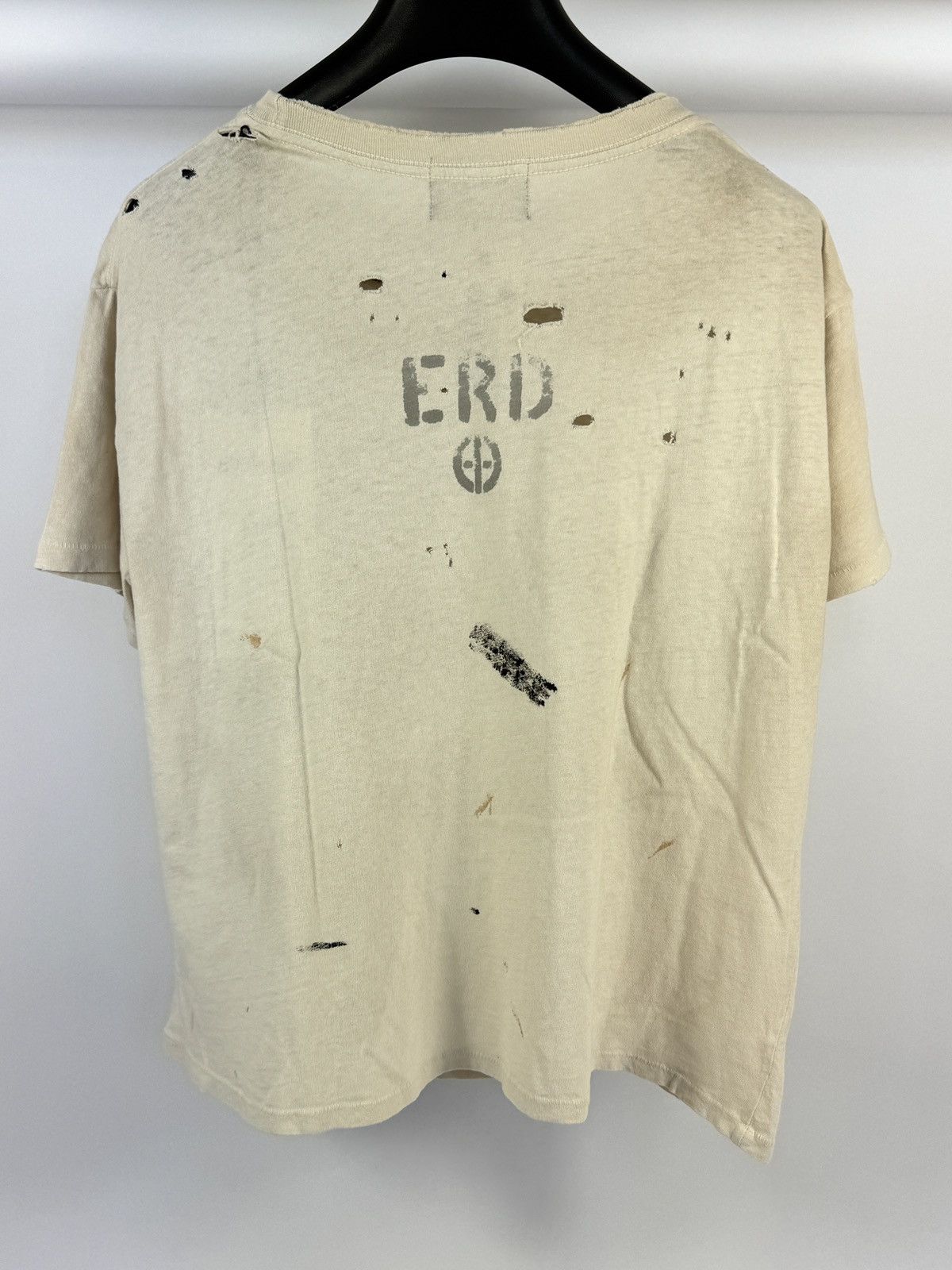Enfants Riches Deprimes TEENAGE STUFF ARMY WHITE T-SHIRT Size US M / EU 48-50 / 2 - 4 Thumbnail