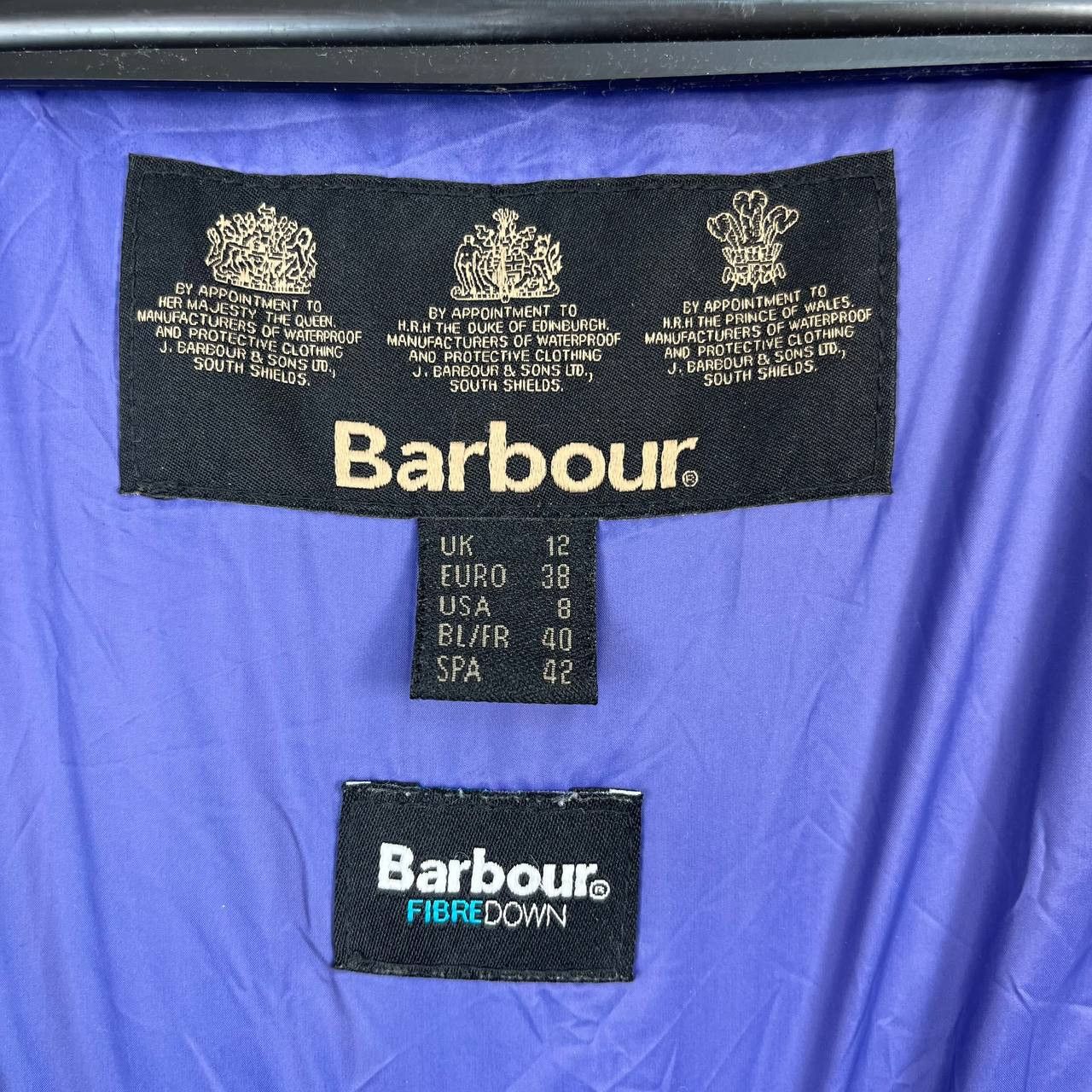 Barbour Barbour Layla Quilt Puffer Jacket Purple Down Womens Size 38 Size M / US 6-8 / IT 42-44 - 4 Thumbnail