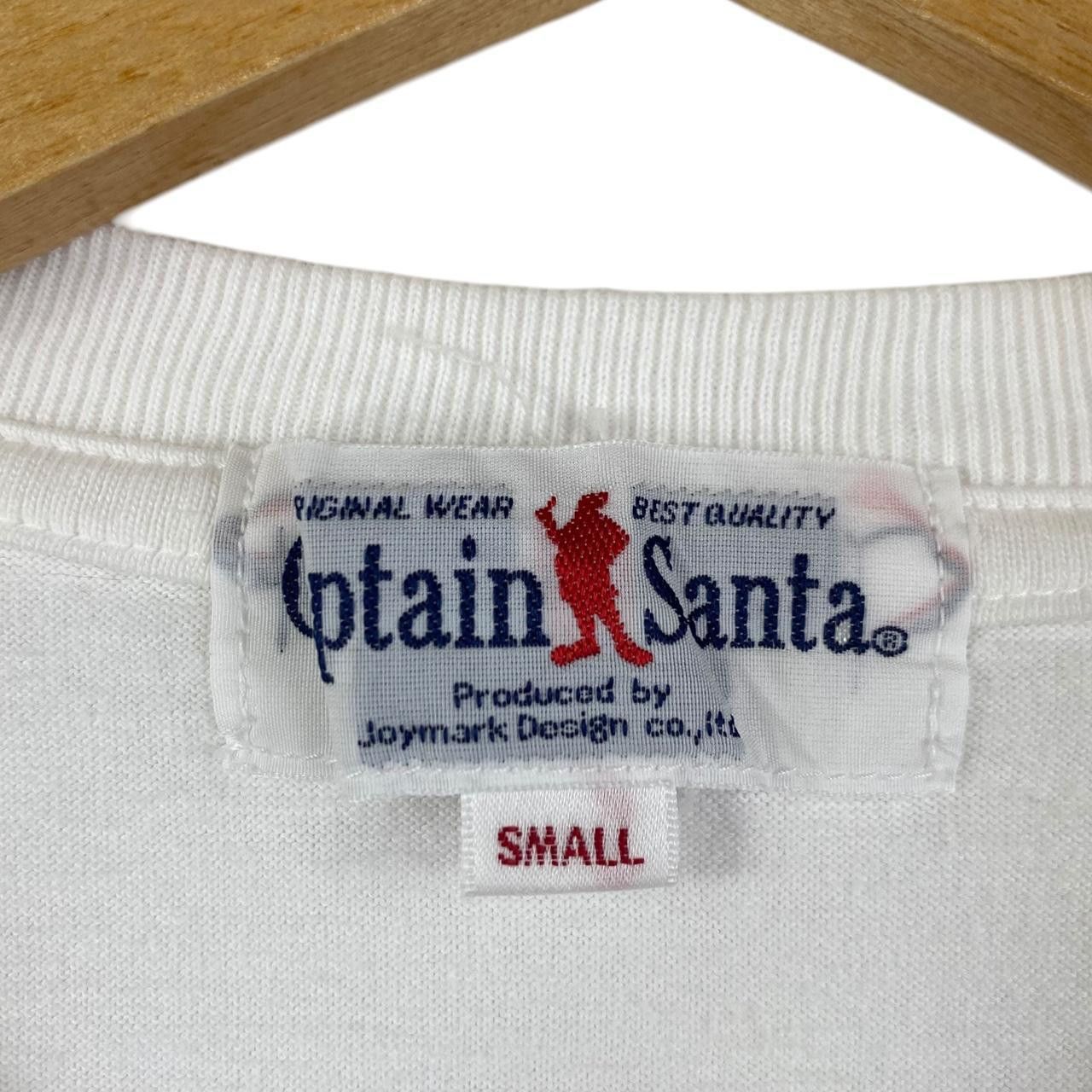 Vintage Vintage CAPTAIN SANTA CLUB Island Beach Tee Shirt Top Size S / US 4 / IT 40 - 6 Thumbnail