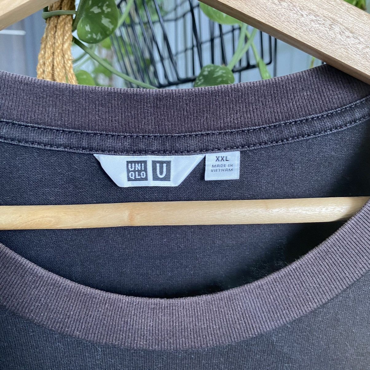 Lemaire × Uniqlo Thrashed Faded Lemaire x Uniqlo Pocket ERD GRUNGE PLAIN TEE Size US XXL / EU 58 / 5 - 3 Thumbnail