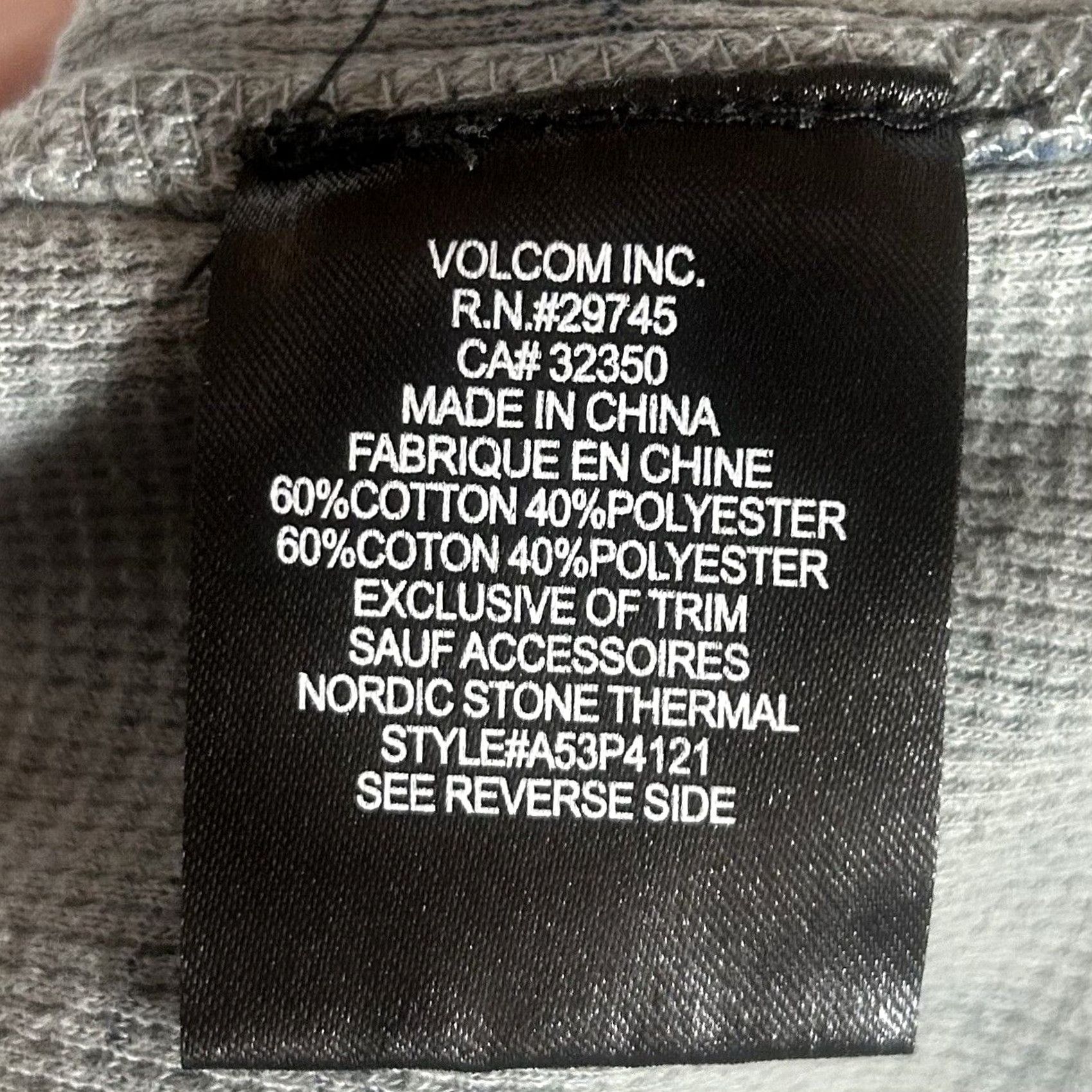Volcom VINTAGE? No. Size M / US 6-8 / IT 42-44 - 4 Thumbnail