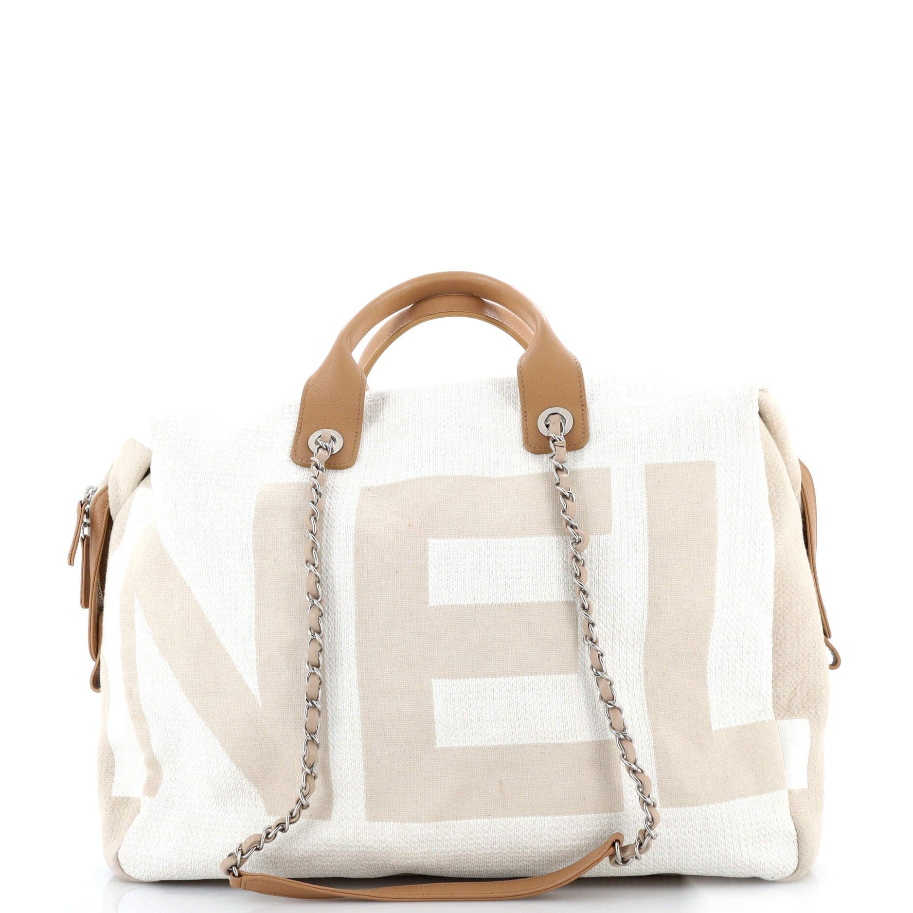 Chanel Deauville Logo Bowling Bag Size ONE SIZE - 1 Thumbnail