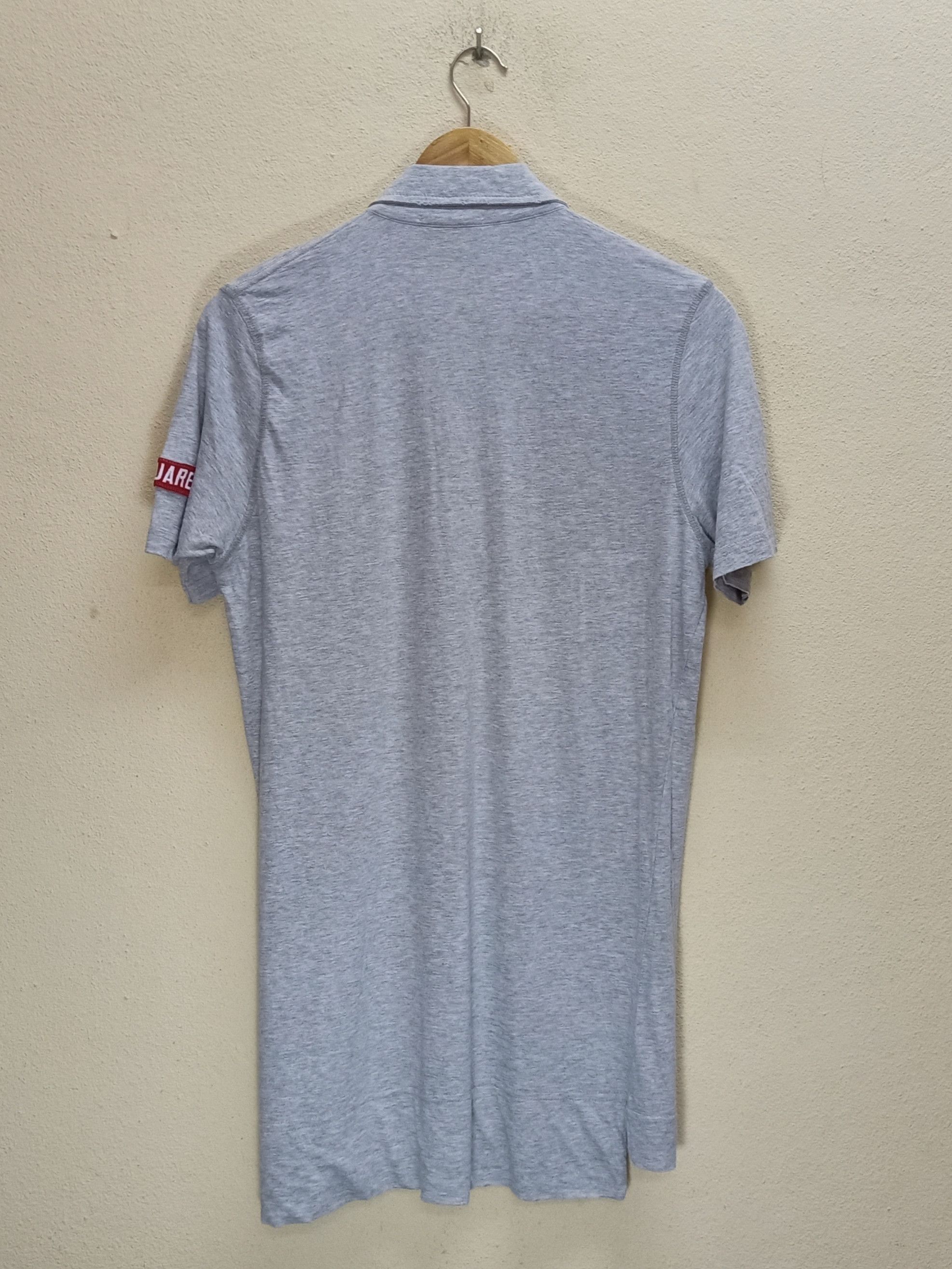 Dsquared2 DSQUARED2 Made in Italy Gray Polo Size US L / EU 52-54 / 3 - 2 Thumbnail