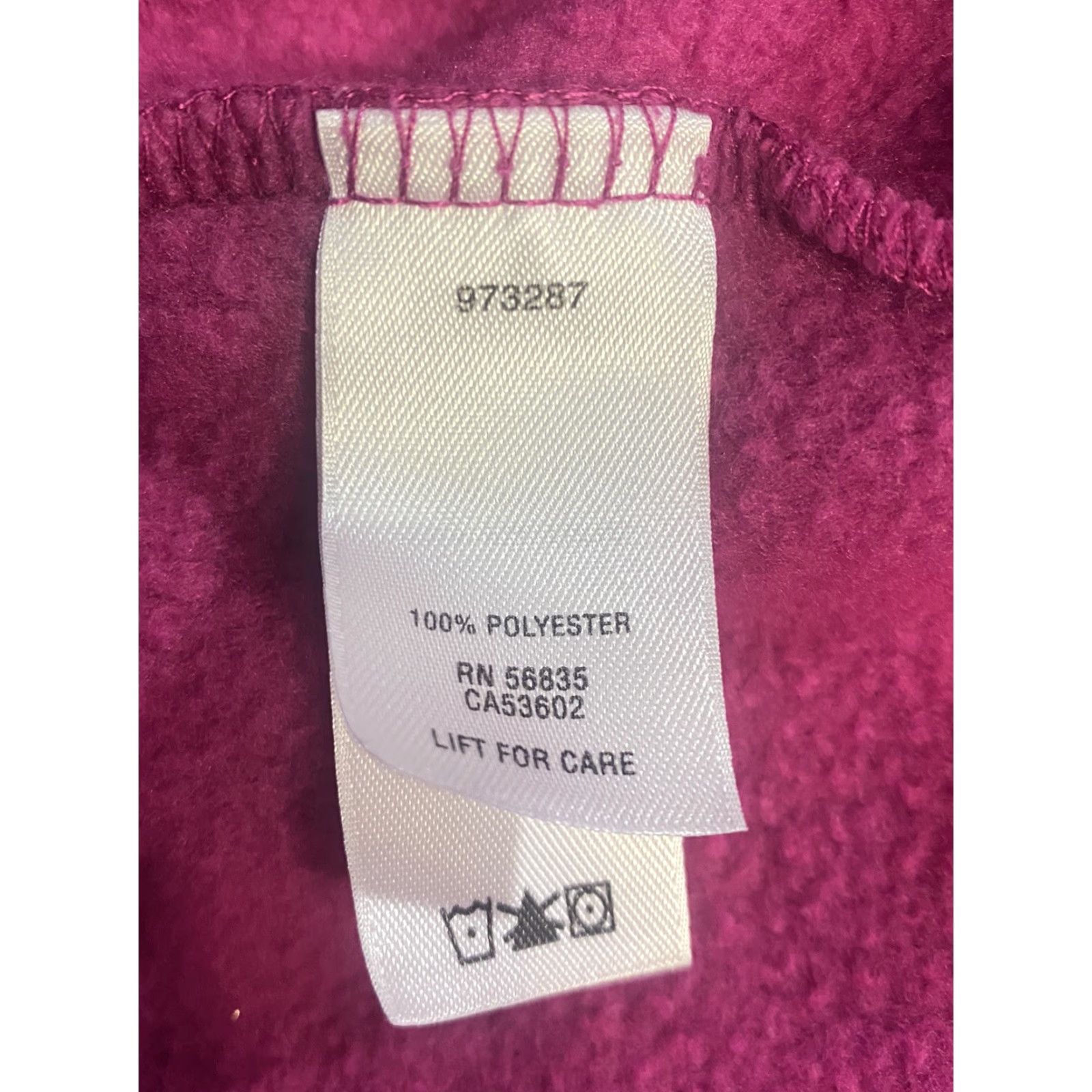 Vintage **Cabela's Women Pink Outdoor Mid-Length Fleece Vest Sz Medium** User: Cabela's Women Pink Outdoor Mid-Length Fleece Vest Sz Medium Size M / US 6-8 / IT 42-44 - 5 Thumbnail