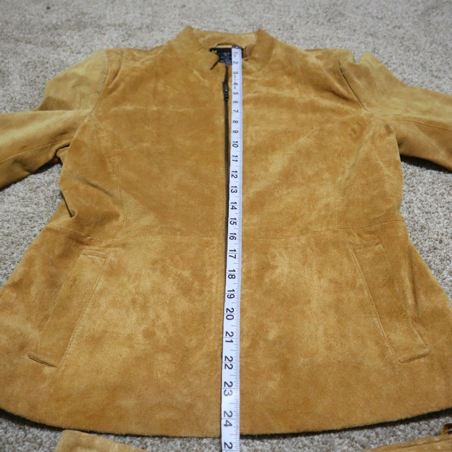 Vintage VINTAGE Leather Jacket and Skirt Set METROSTYLE Size 6 Small Size 28" / US 6 / IT 42 - 5 Thumbnail