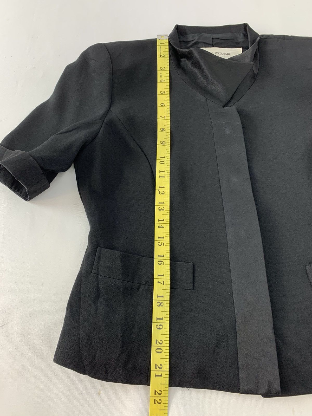 Japanese Brand Yukisaburo Watanabe Rites Versatile Blazer Short Sleeve Size S / US 4 / IT 40 - 10 Thumbnail