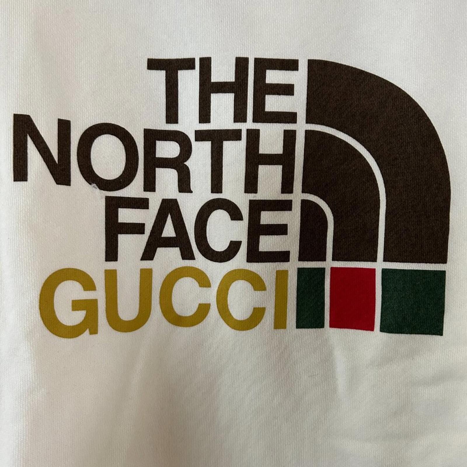 Other NWT Gucci x The North Face Sweatshirt White size S 617964 Size S / US 4 / IT 40 - 4 Thumbnail