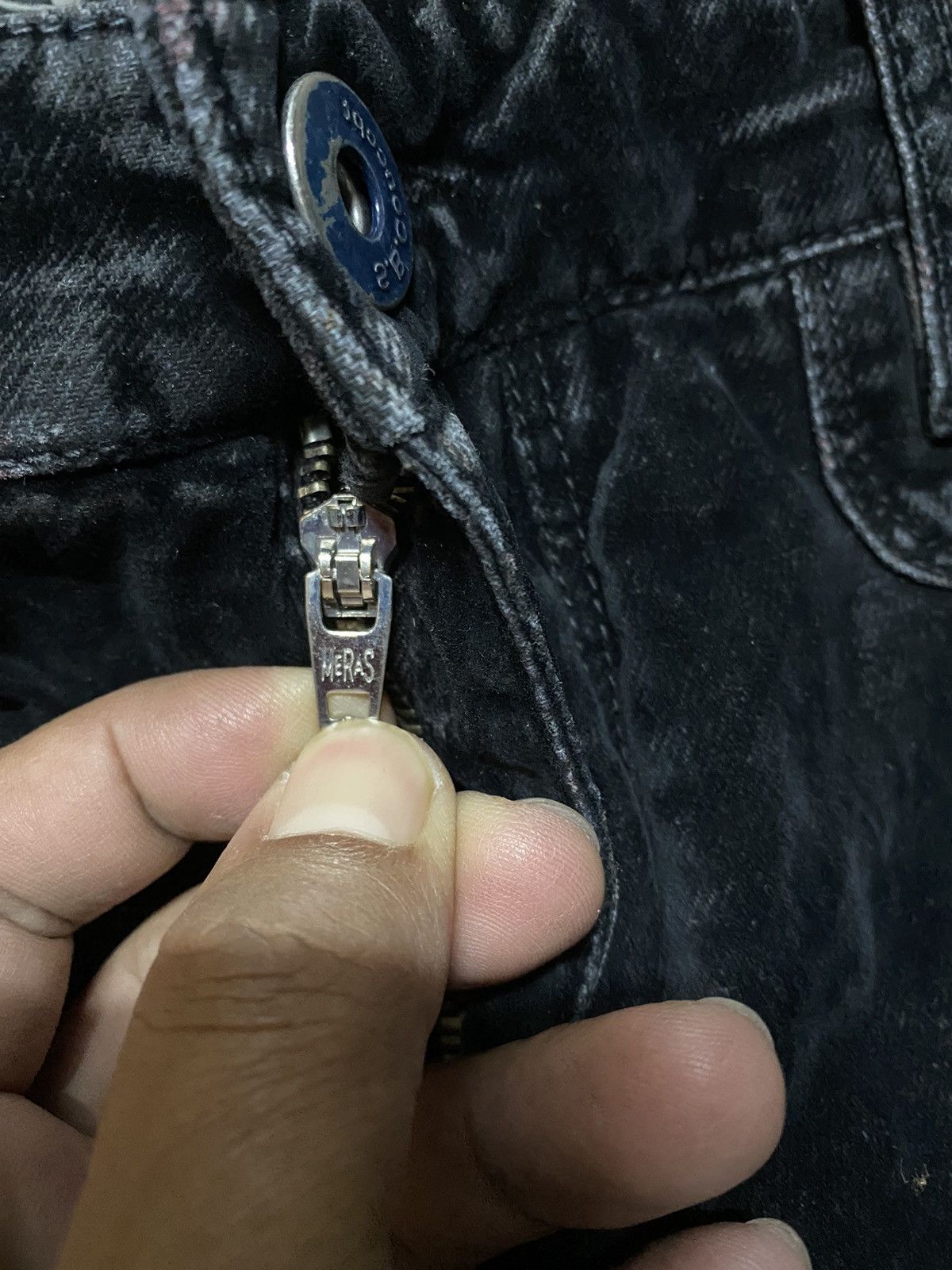 Japanese S.B Concept Velvet Hi-Stance Pants