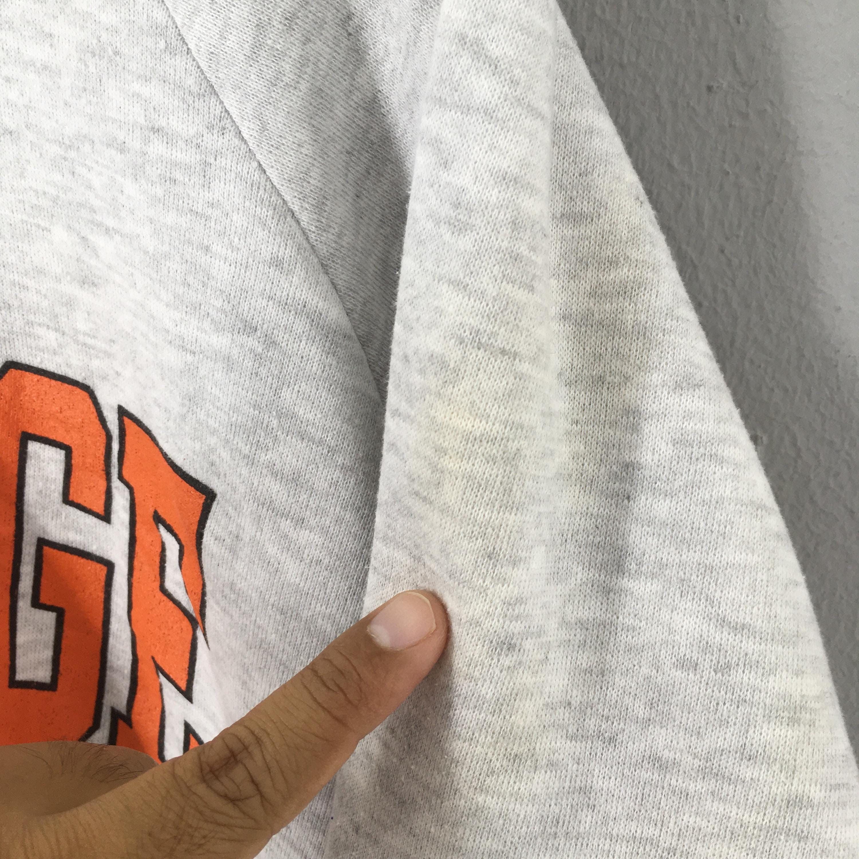 Jerzees Vintage Wisconsin State Portage Gray Sweatshirt XLarge Size US XL / EU 56 / 4 - 4 Thumbnail