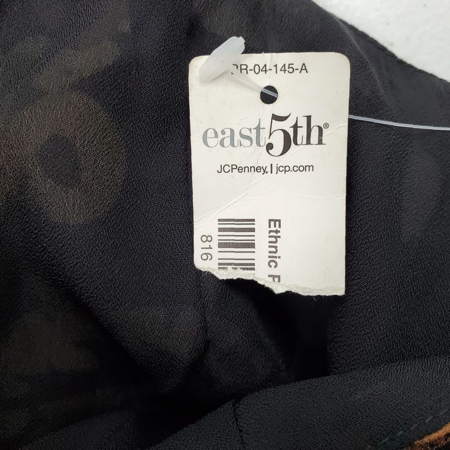 Vintage East 5th Skirt Women’s 12 Multi Palm Trees Print Flare Midi Lined Stretch Casual Linen? Size 34" / US 12 / IT 48 - 7 Thumbnail