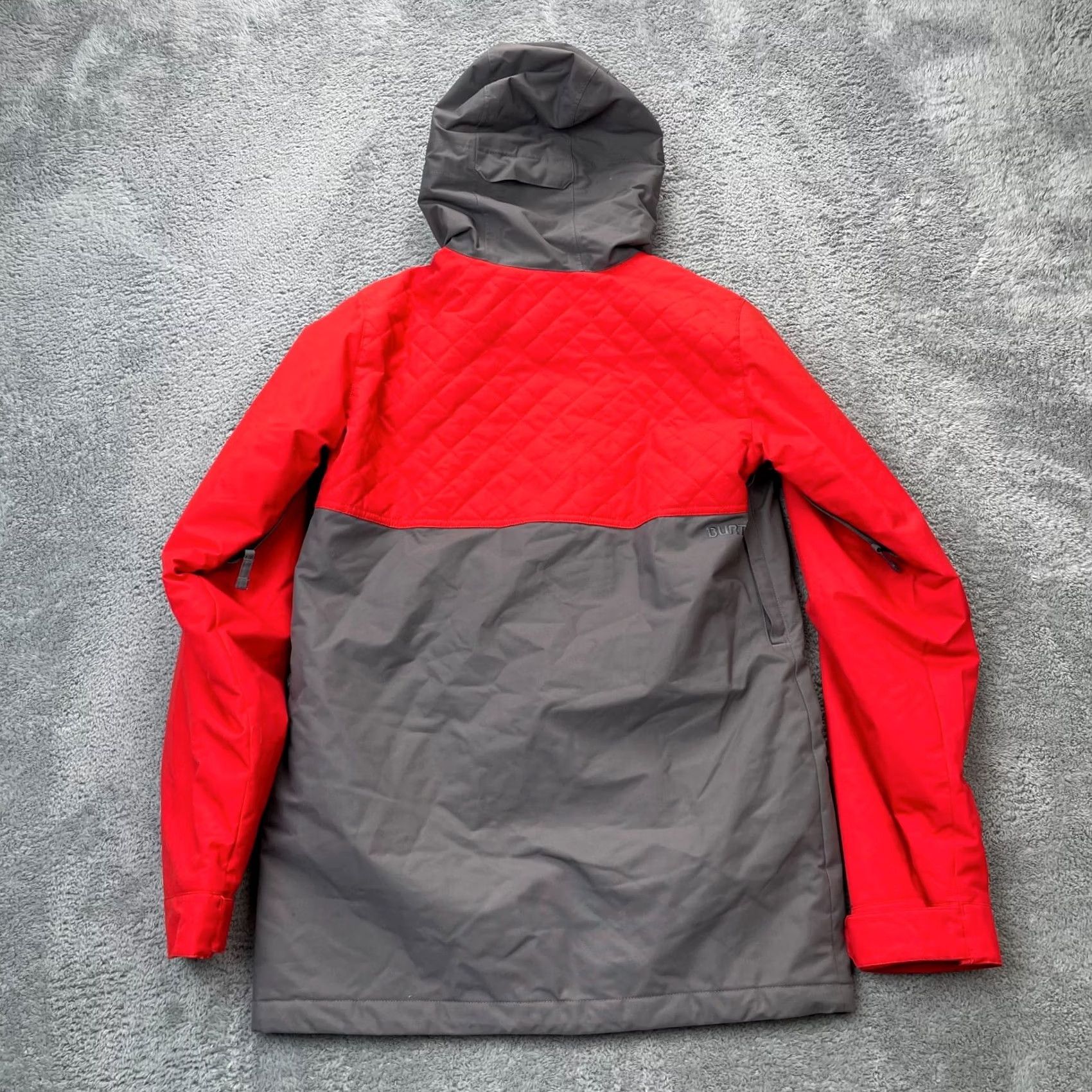 Burton Burton Jacket Mens Small Gray Dryride The White Collection Coat Hooded Full Zip Parka Casual Outdoor Ski Size US S / EU 44-46 / 1 - 7 Thumbnail