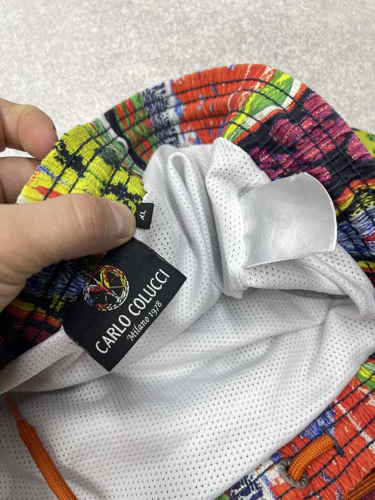 Carlo Colucci CARLO COLUCCI COOGI Style Pattern Swim Shorts Multicolor Size US 36 / EU 52 - 10 Thumbnail