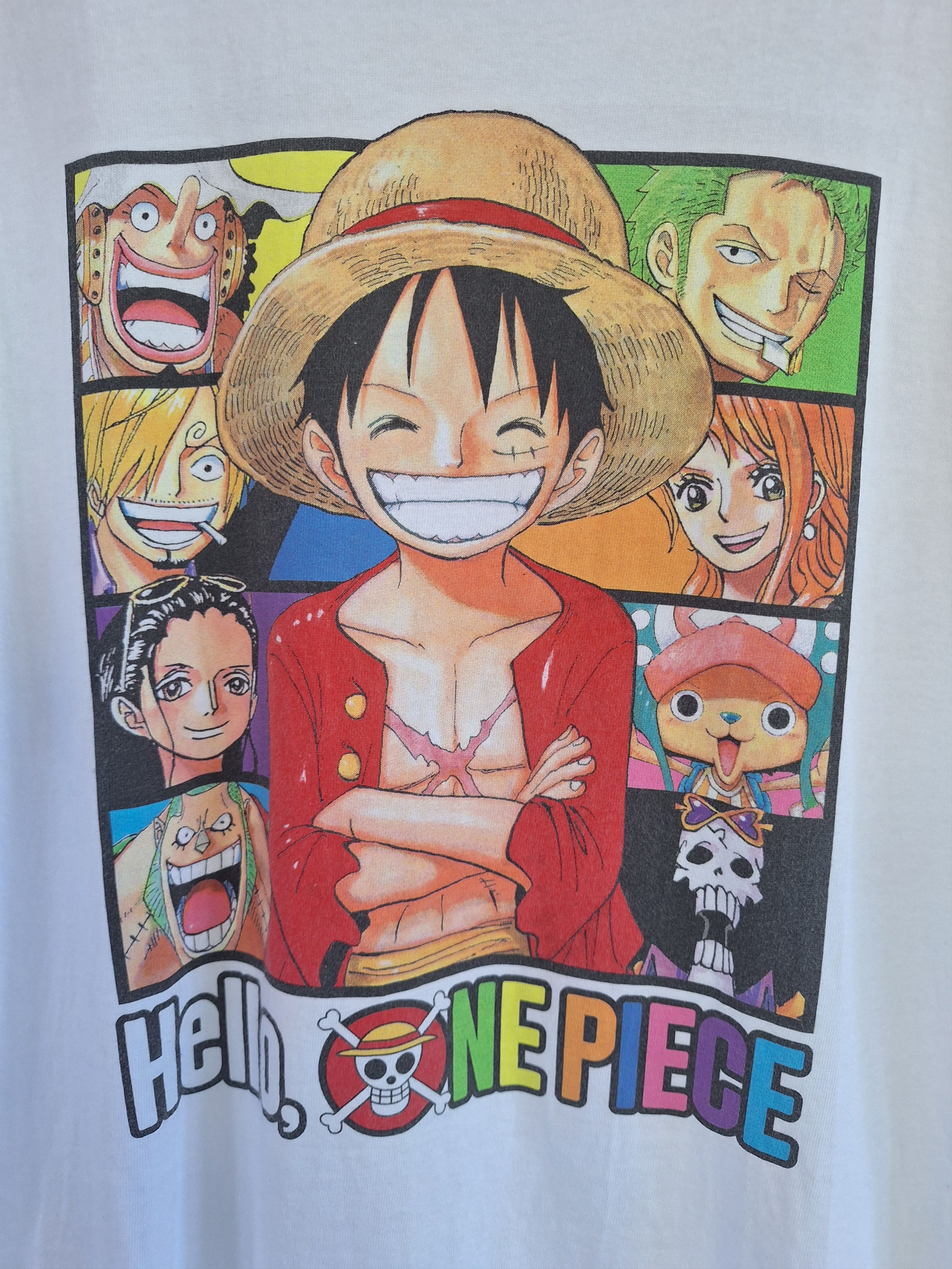Anime Rare Hello One Piece Event Tee Size US L / EU 52-54 / 3 - 2 Thumbnail