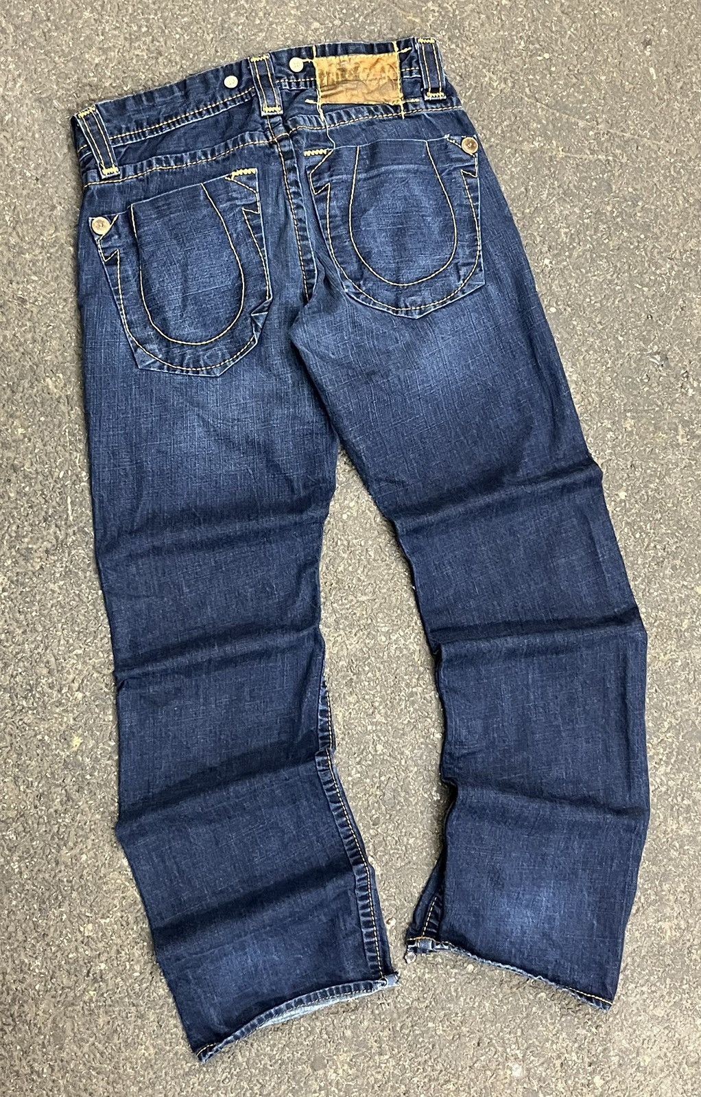 True Religion × Vintage True religion y2k baggy fit denim pants hype rare skater Size US 34 / EU 50 - 1 Thumbnail