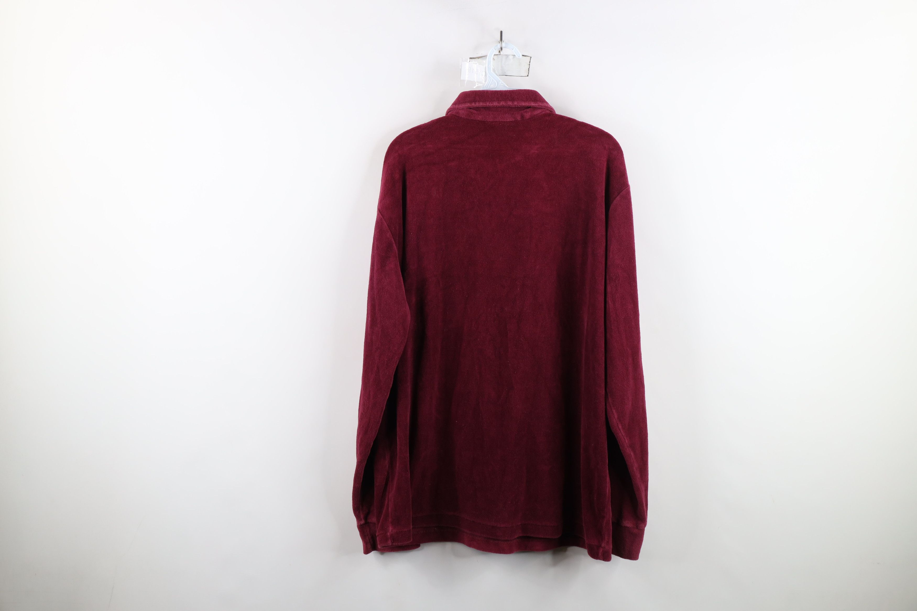 Vintage Vintage 70s Streetwear Terry Cloth Collared Polo Shirt Size US XL / EU 56 / 4 - 11 Thumbnail